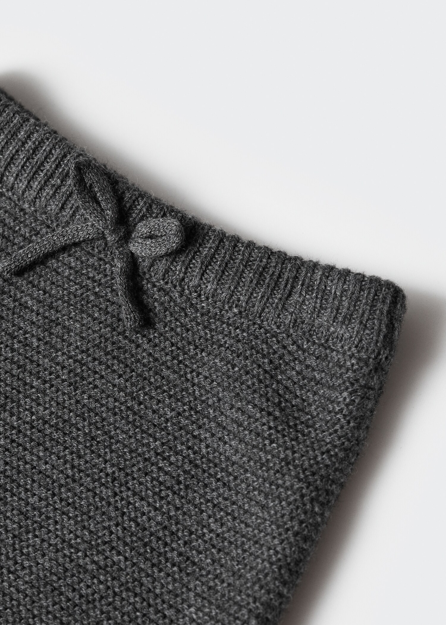 Knitted cotton short - Details of the article 0