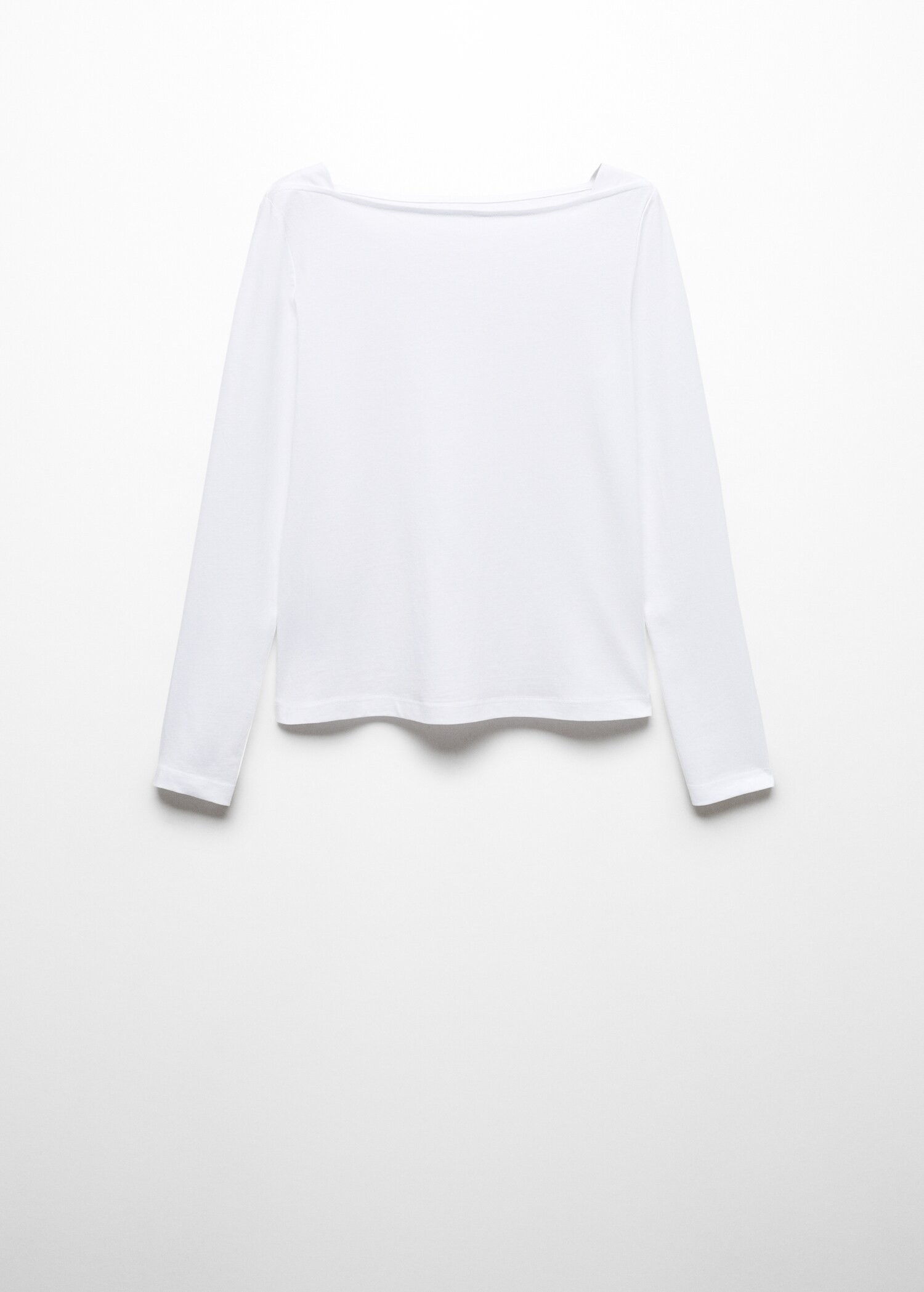 T-shirt i bomull båtringning - Artikel utan modell
