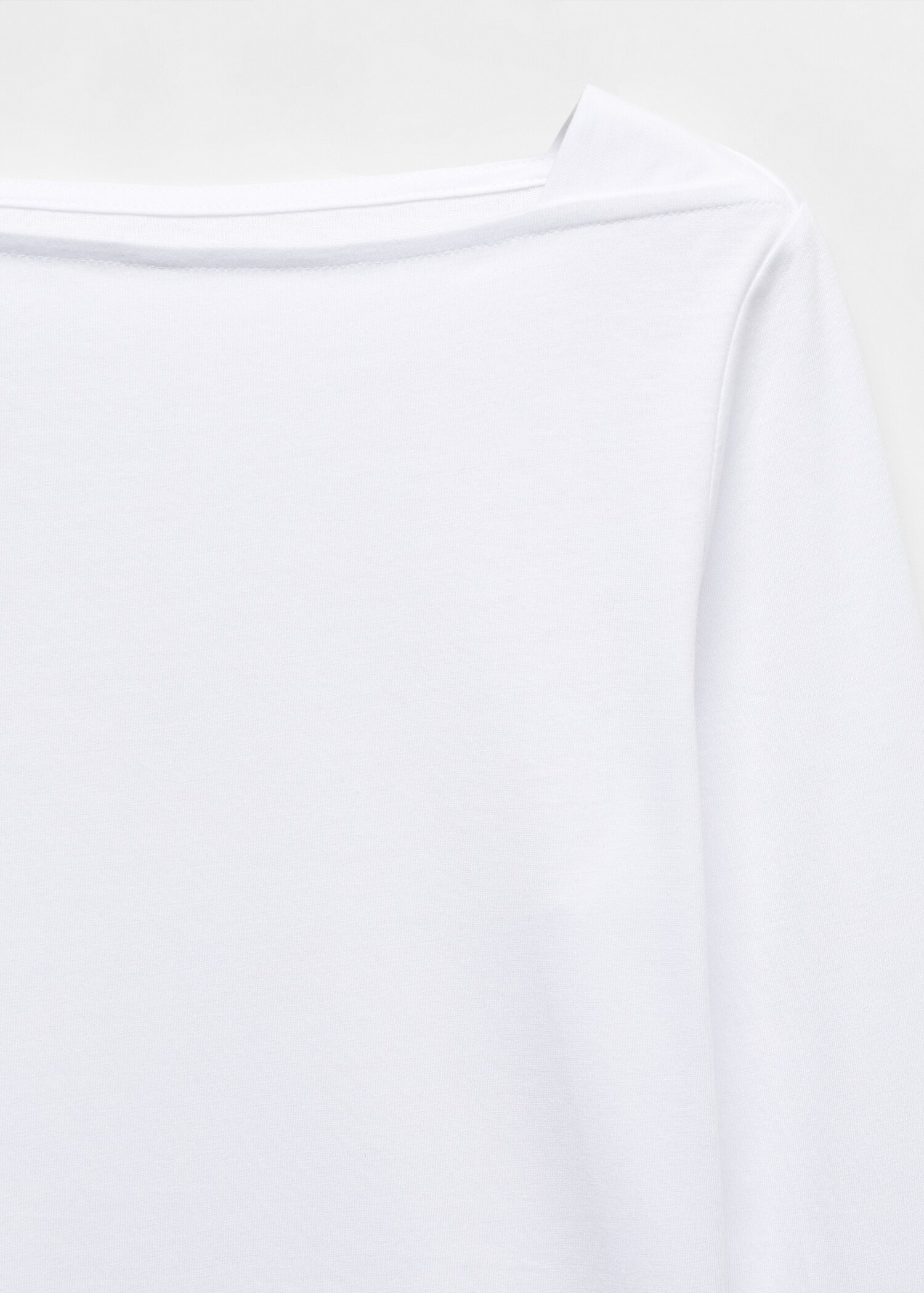 T-shirt i bomull båtringning - Detaljer om artikeln 8
