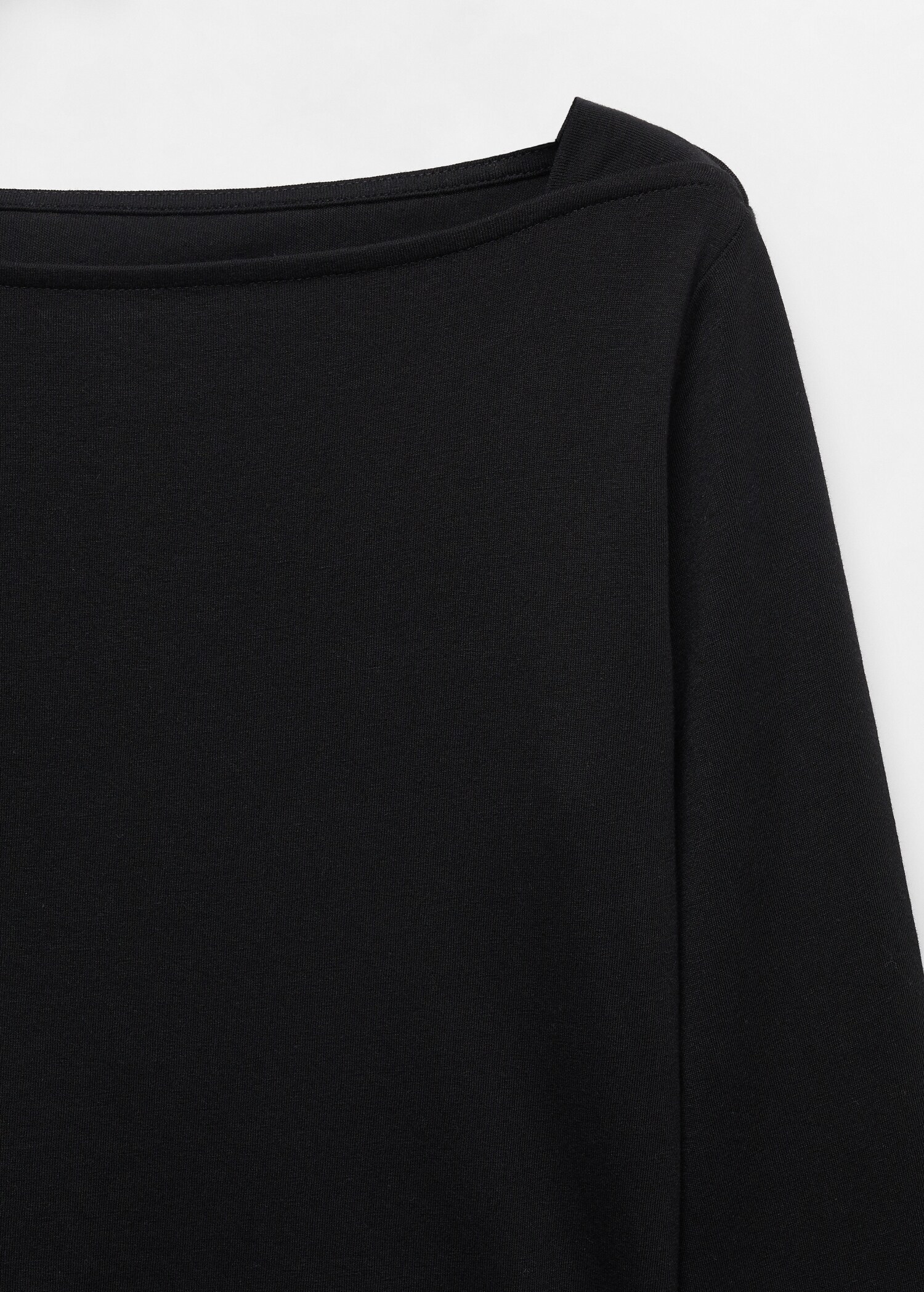 T-shirt i bomull båtringning - Detaljer om artikeln 8