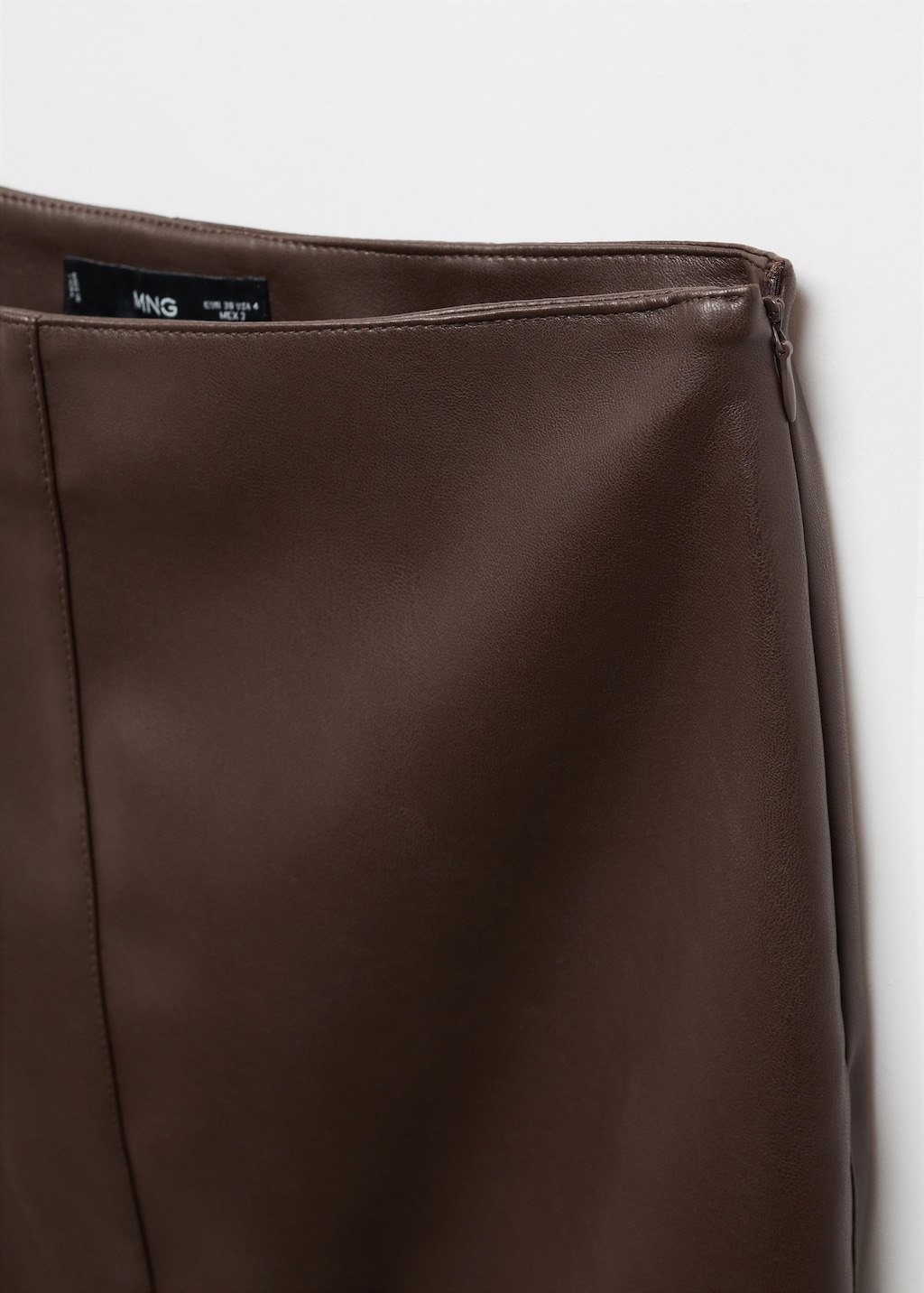 Jupe crayon cuir mango sale