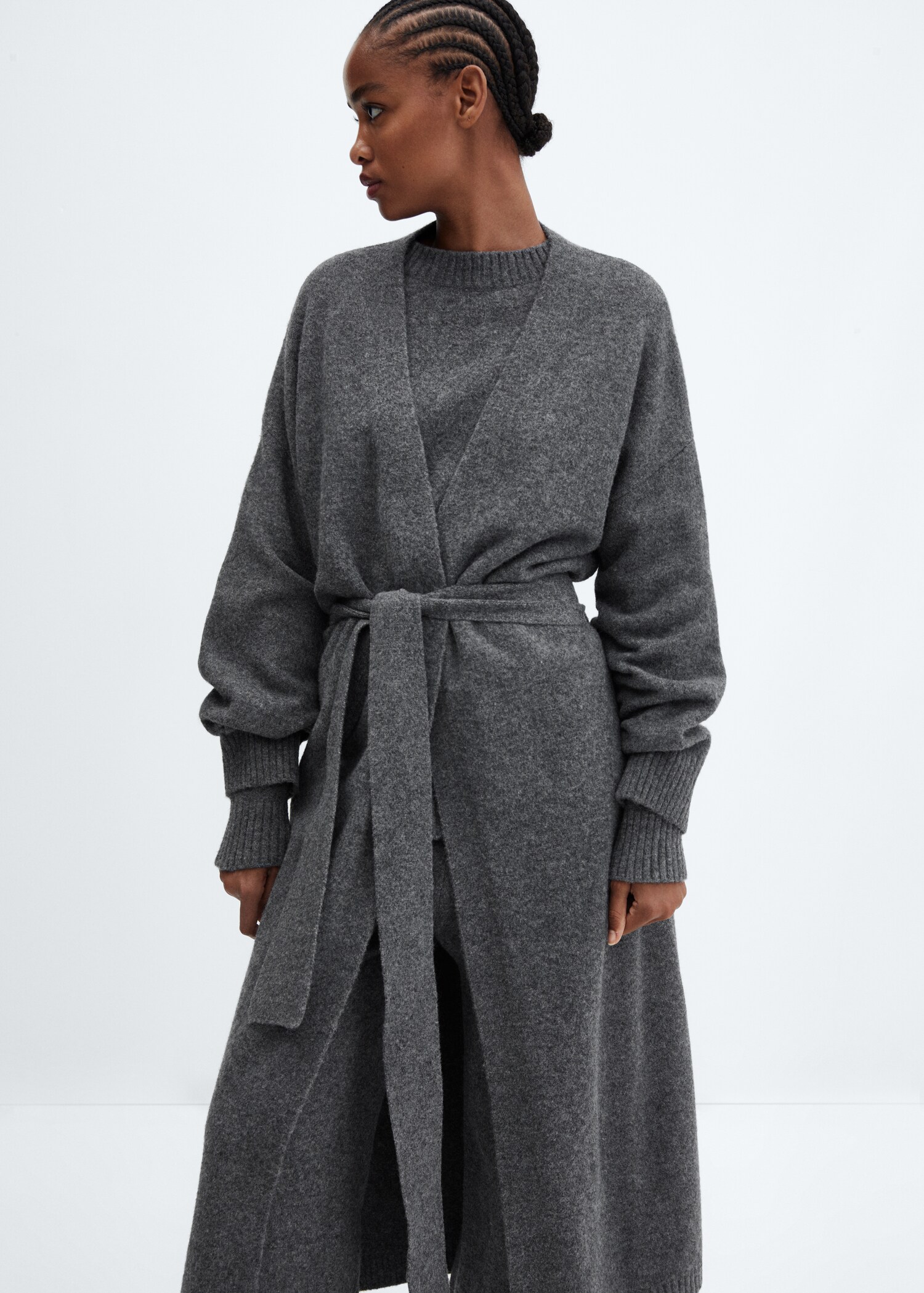 Oversize knit cardigan - Medium plane