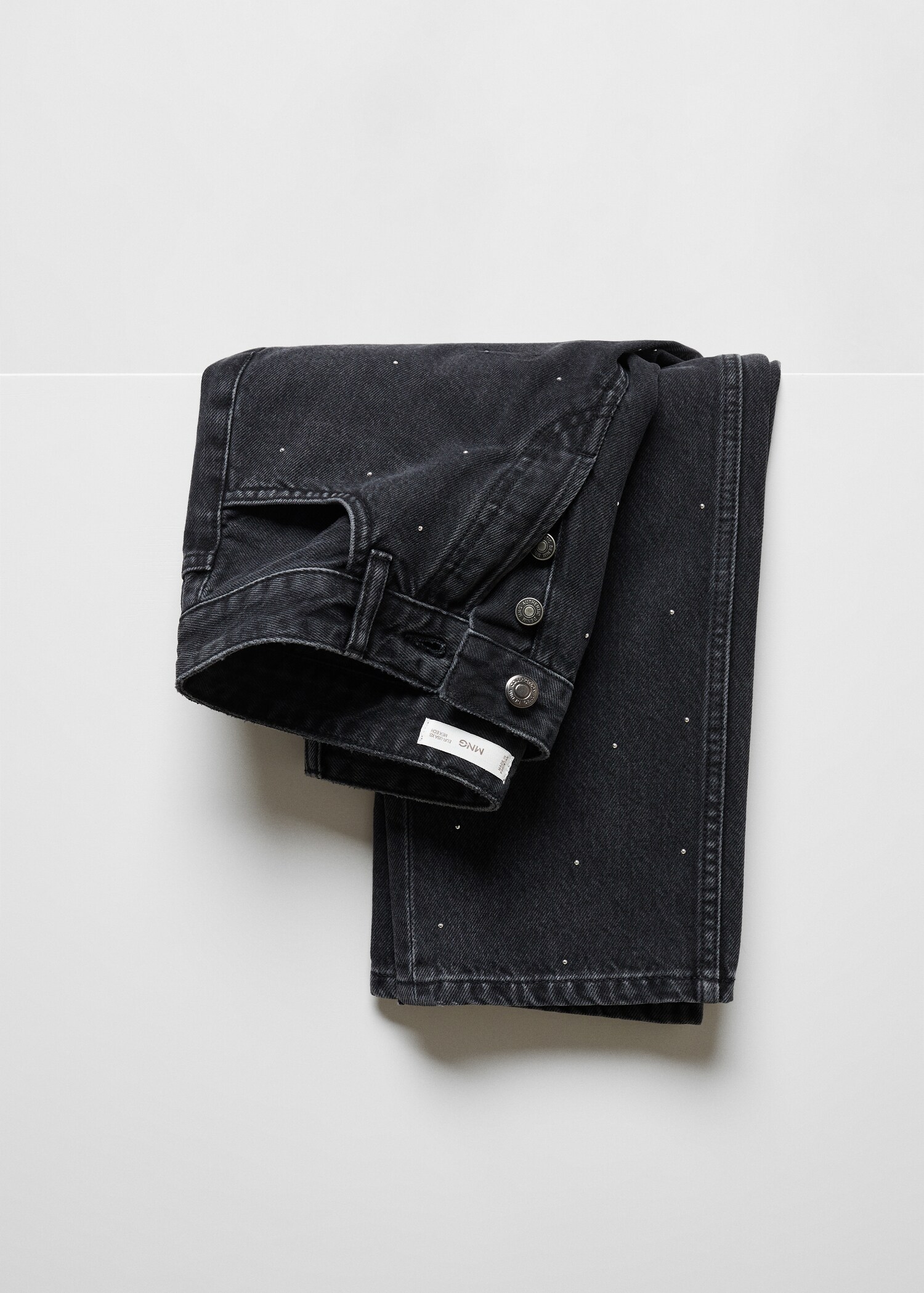 Jeans rectos brillos - Detalle del artículo 8