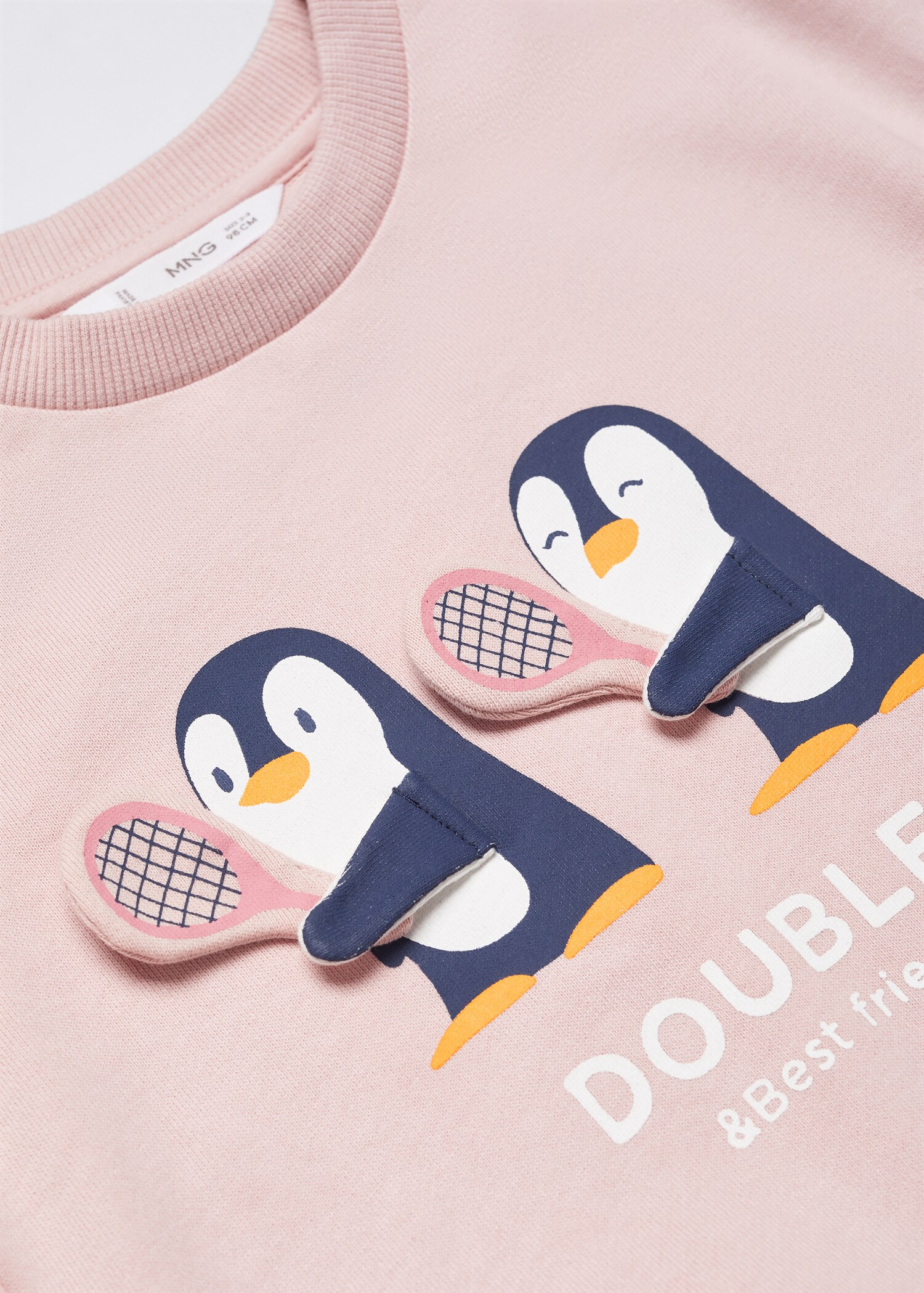 Sudadera estampada relieve - Detalle del artículo 0