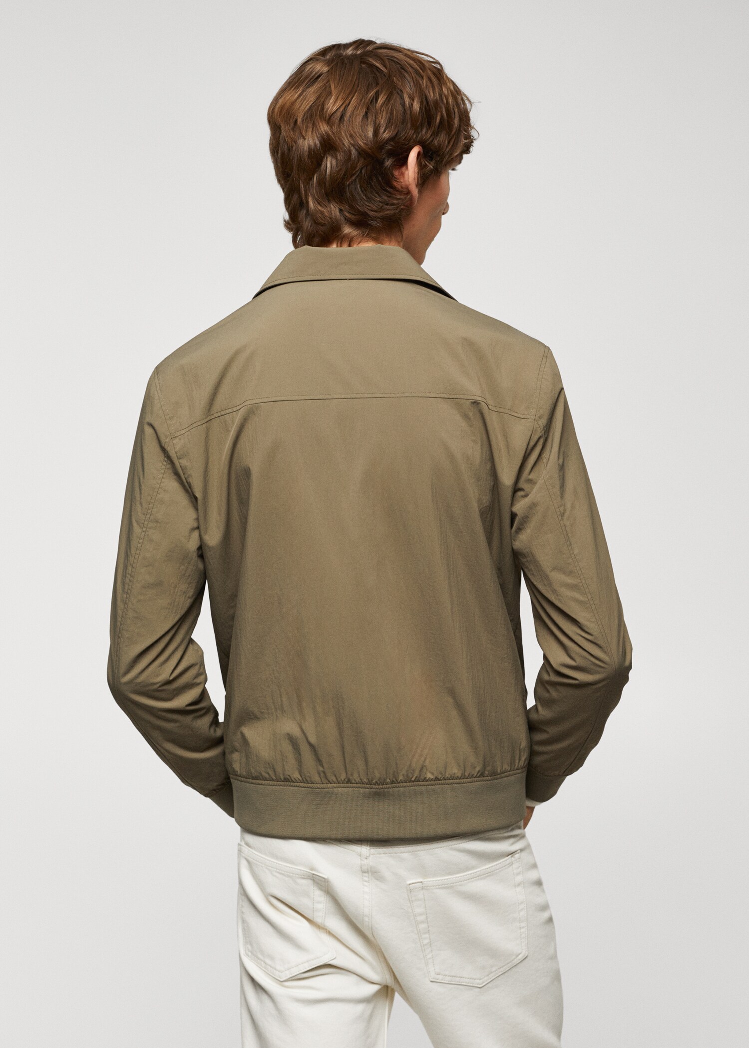 Blouson tissu technique léger - Verso de l’article