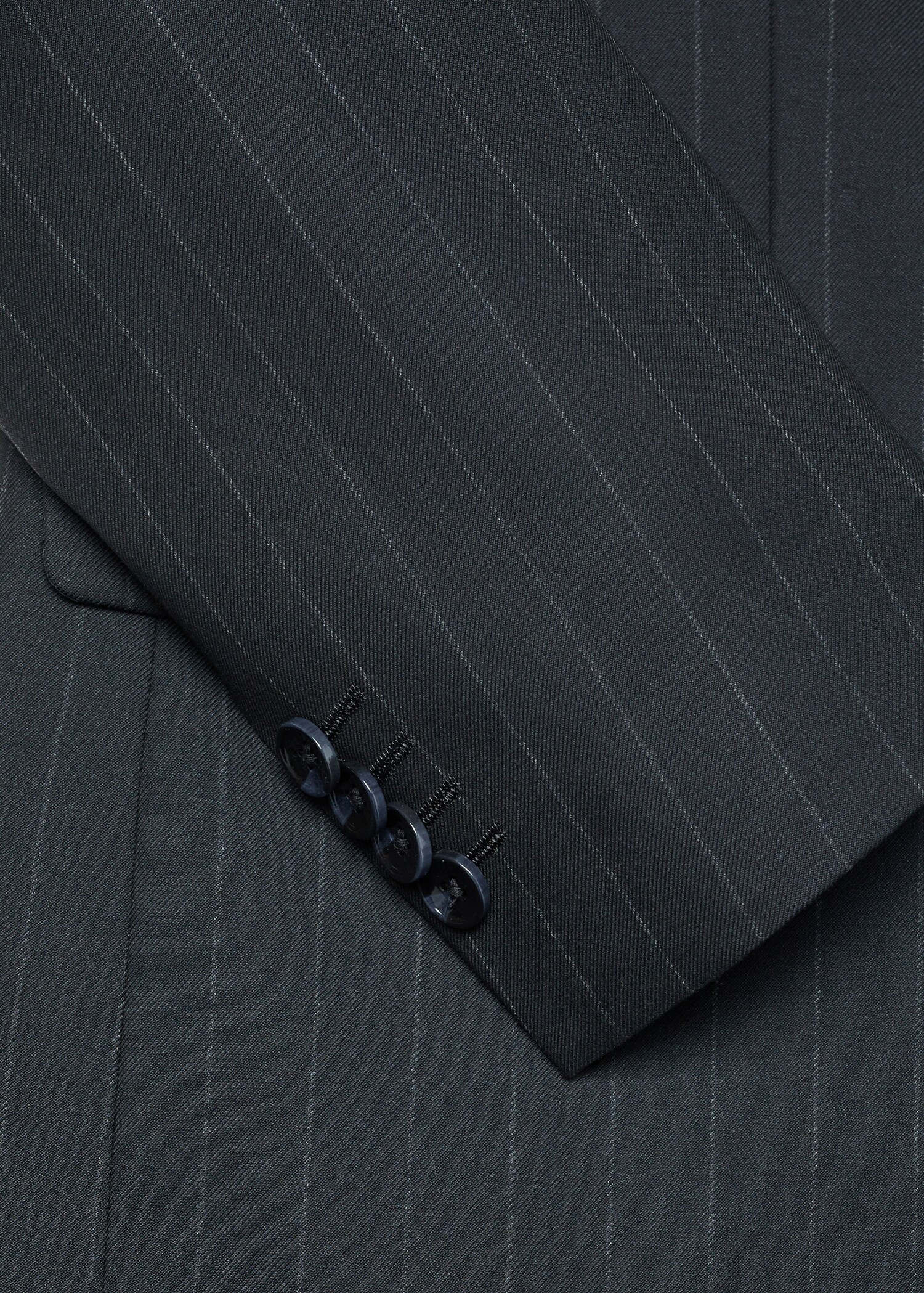 Stretch fabric slim-fit suit jacket - Details of the article 8