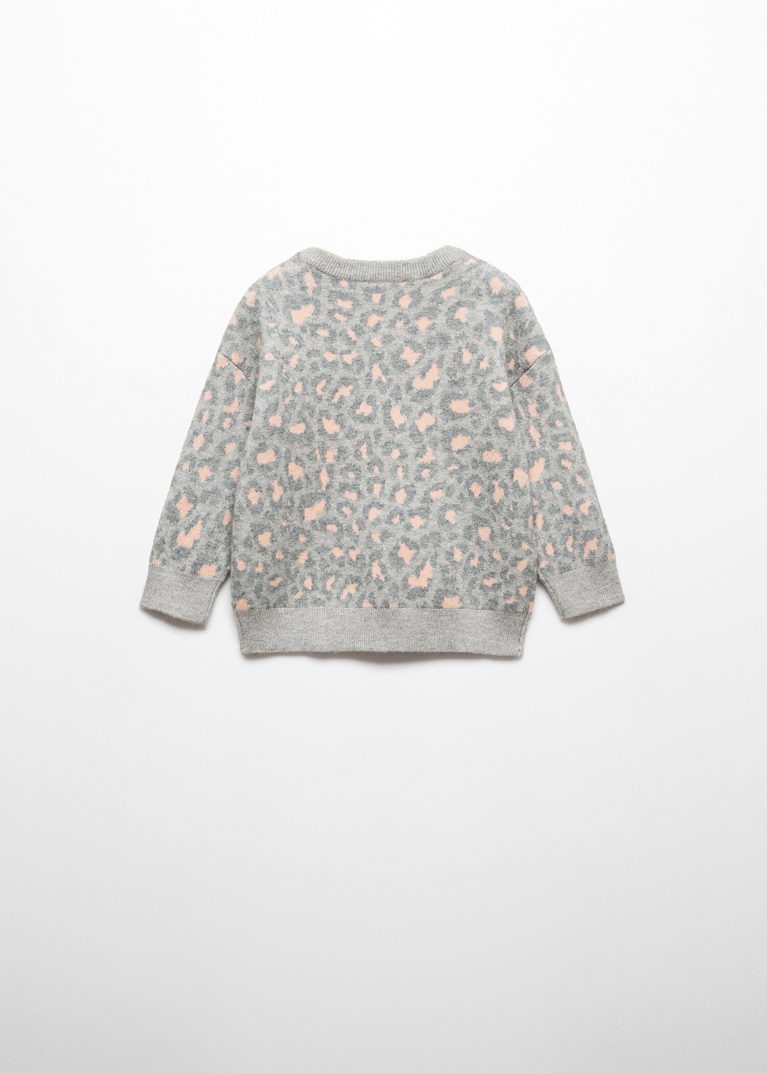 Sudadera punto estampada - Reverso del artículo