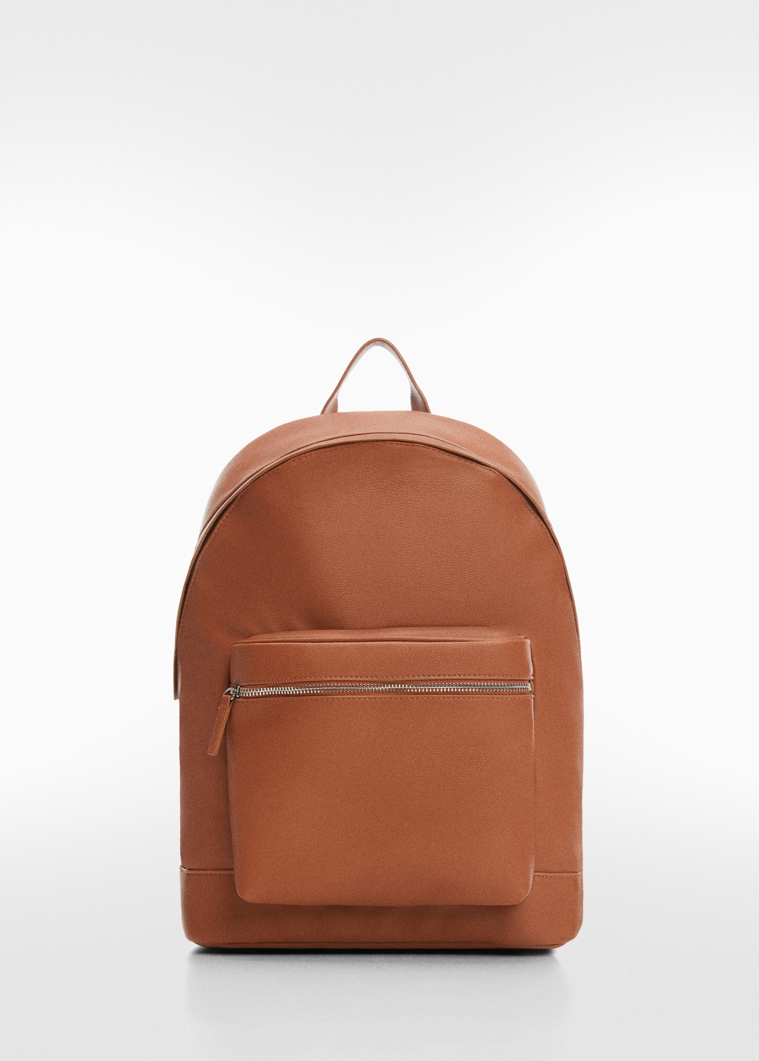 Leather-effect backpack Men MANGO Vietnam
