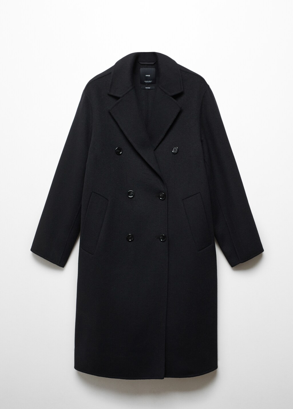 Handmade oversized wool coat - Women | MANGO Niger Handmade oversized wool coat - Women | MANGO Niger