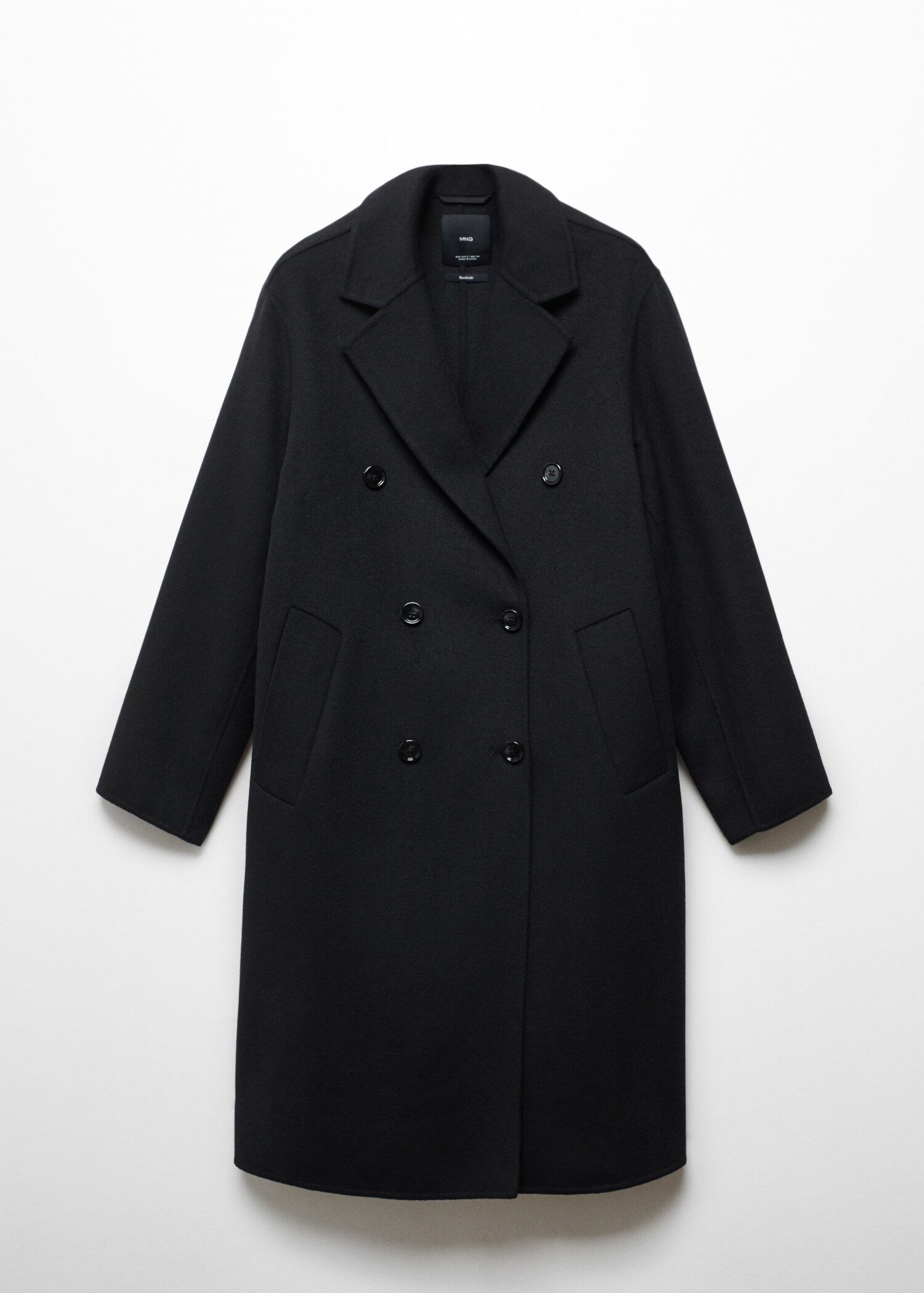 Handmade oversized wool coat - Article without model