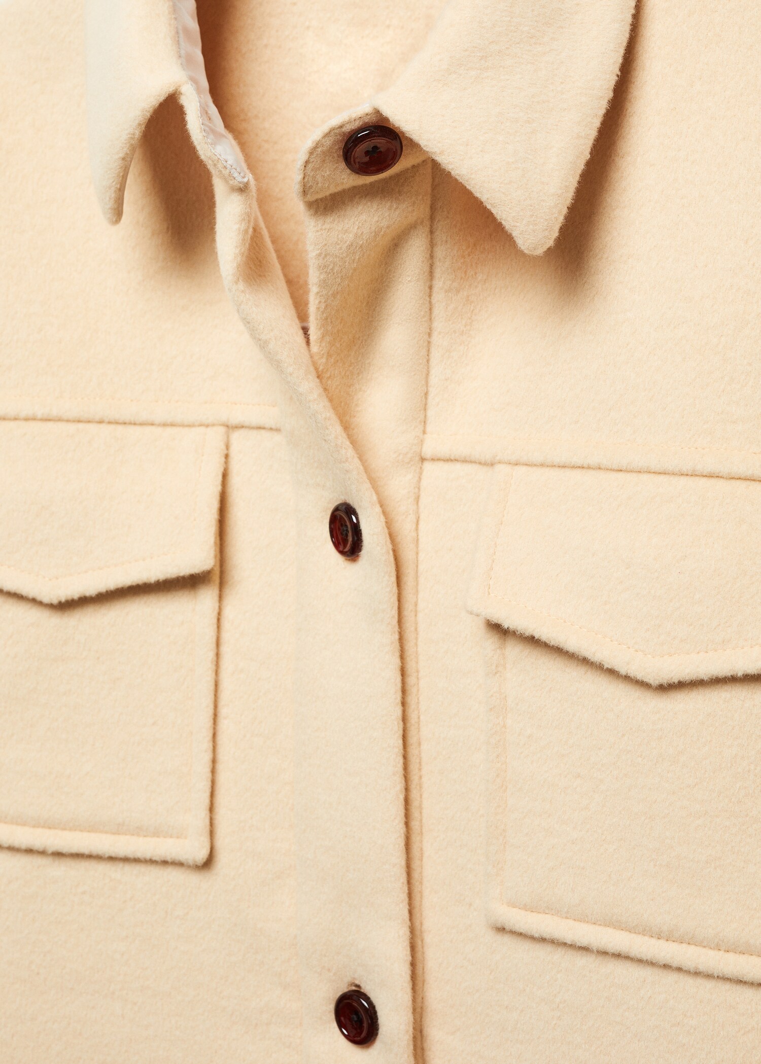 Sobrecamisa larga lana - Detalle del artículo 8