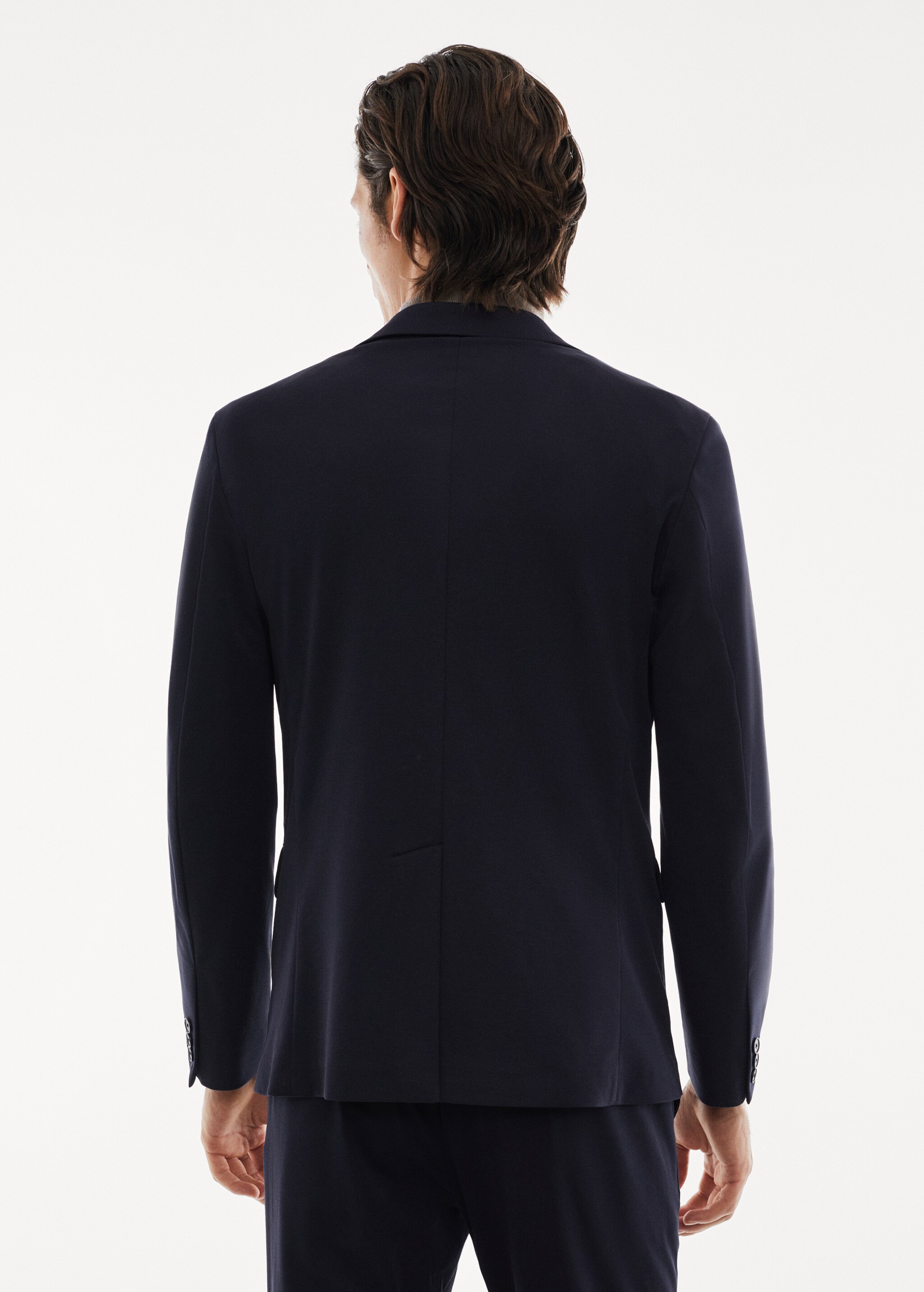 Veste costume slim fit stretch - Reverse of the article