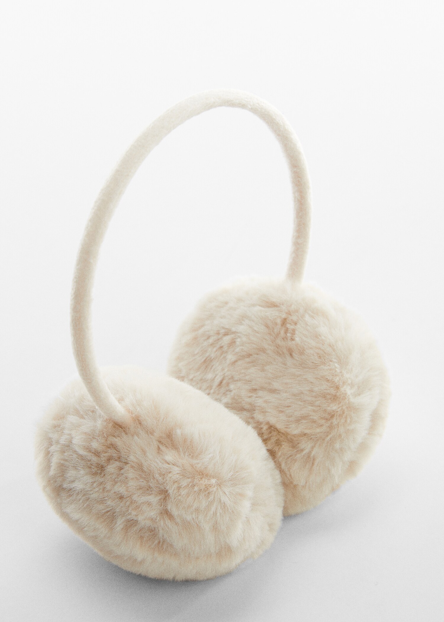 Faux fur earmuffs - Medium plane