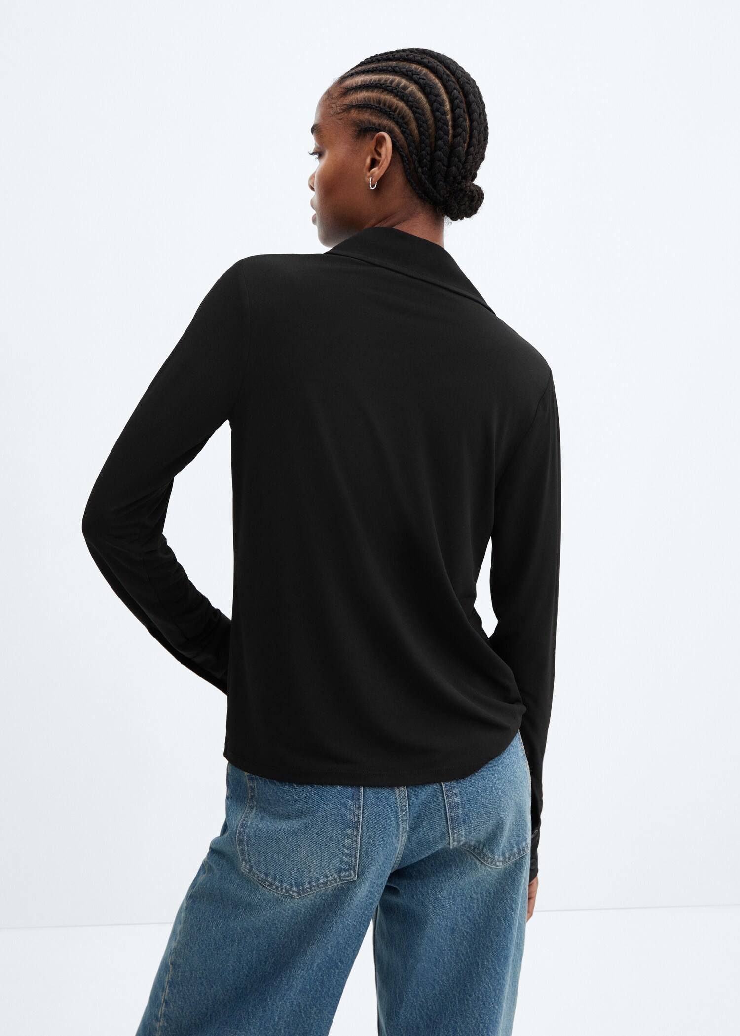 Camisa punto fluido - Reverso del artículo