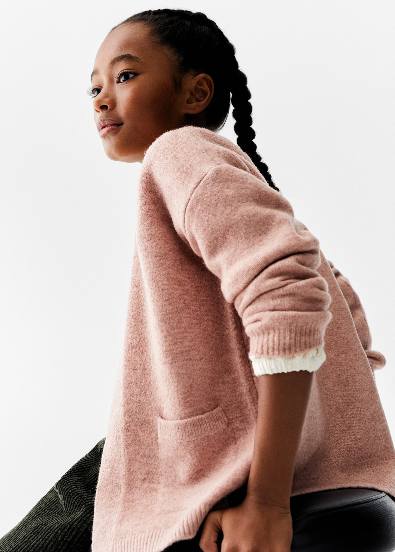 Cardigan lungo maglia - Dettaglio dell'articolo 1