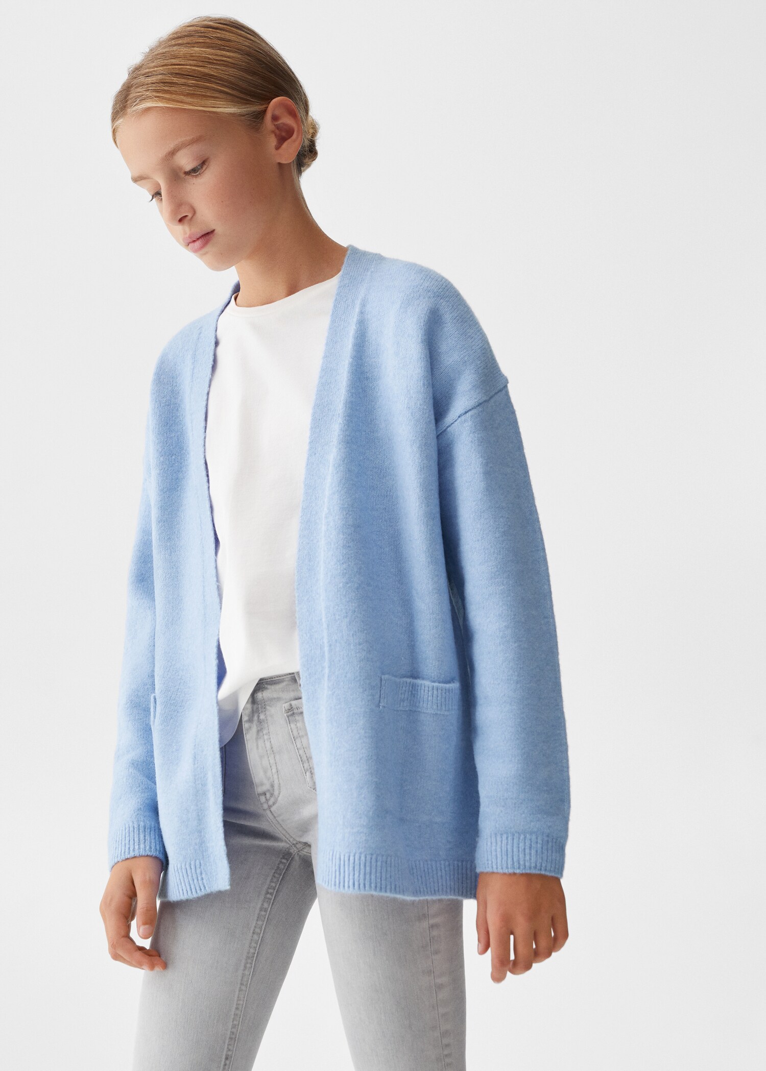 Cardigan lungo maglia - Piano medio