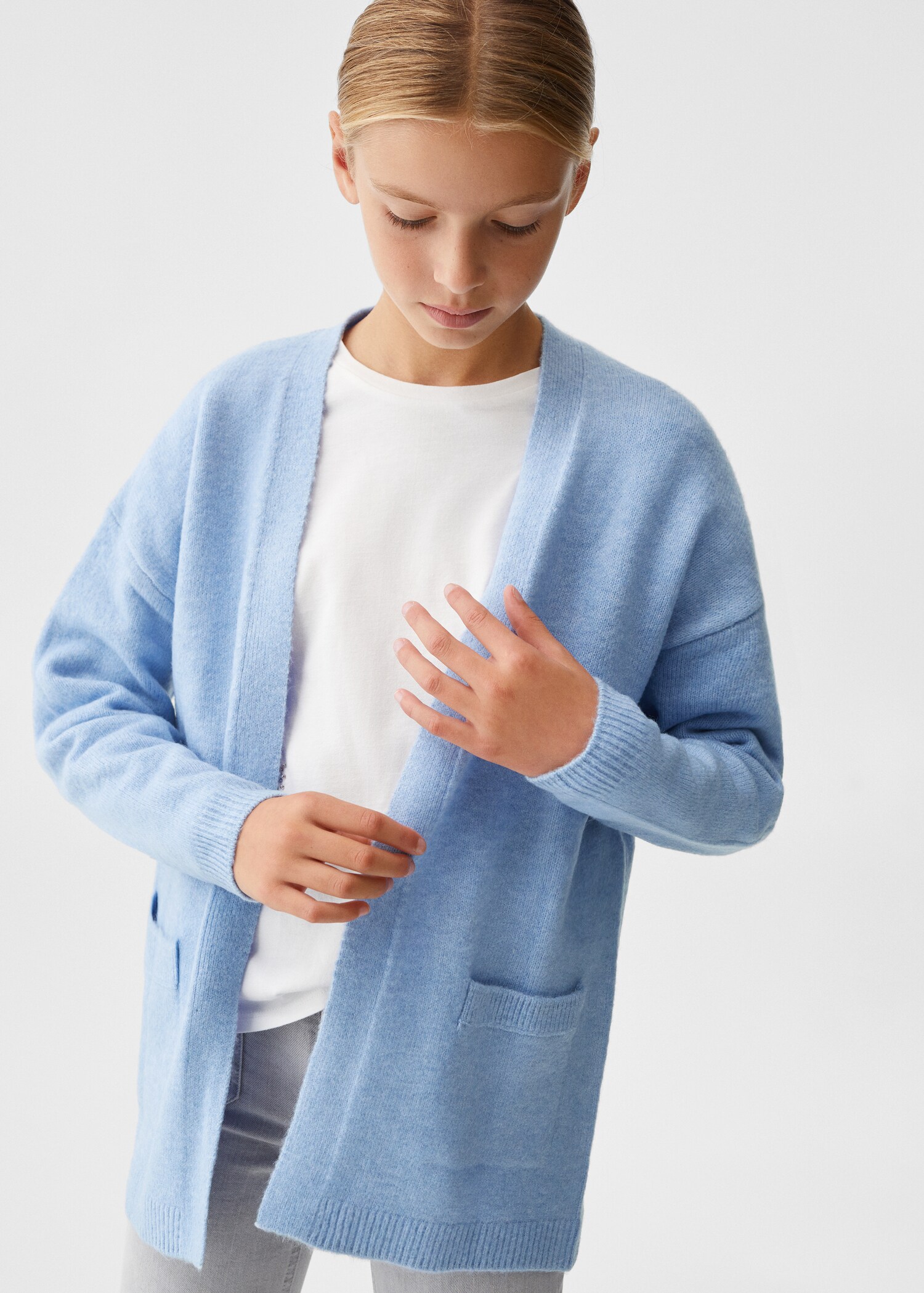 Cardigan lungo maglia - Dettaglio dell'articolo 4