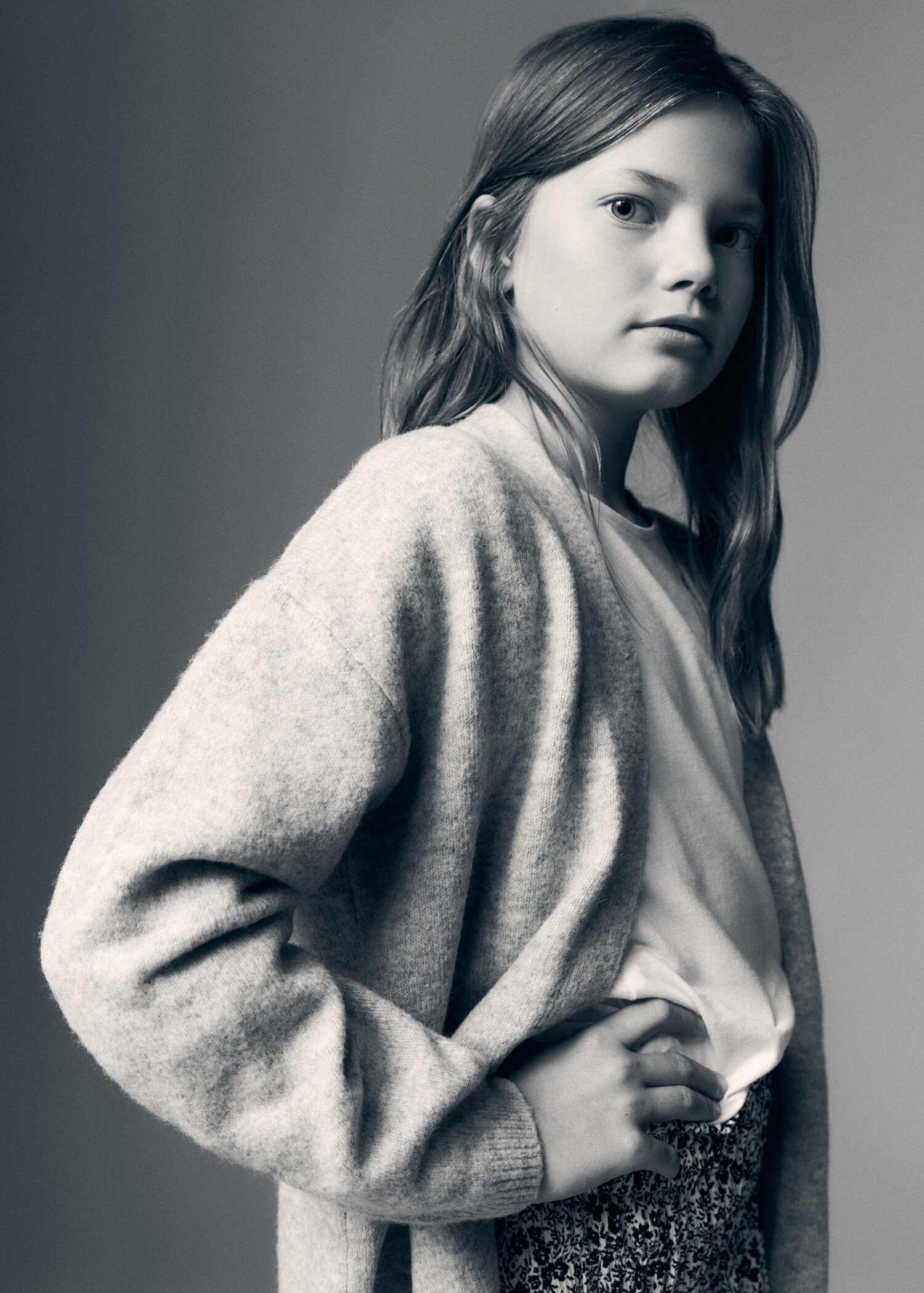 Cardigan lungo maglia - Dettaglio dell'articolo 5