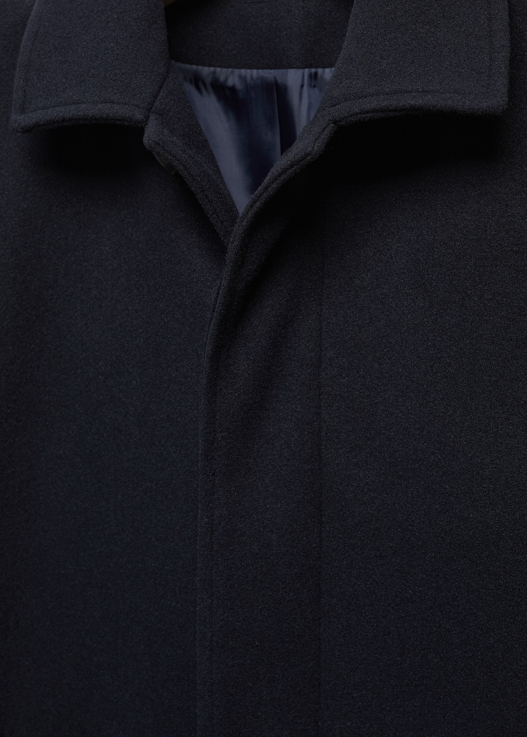 Coat with classic collar  - Details of the article 8