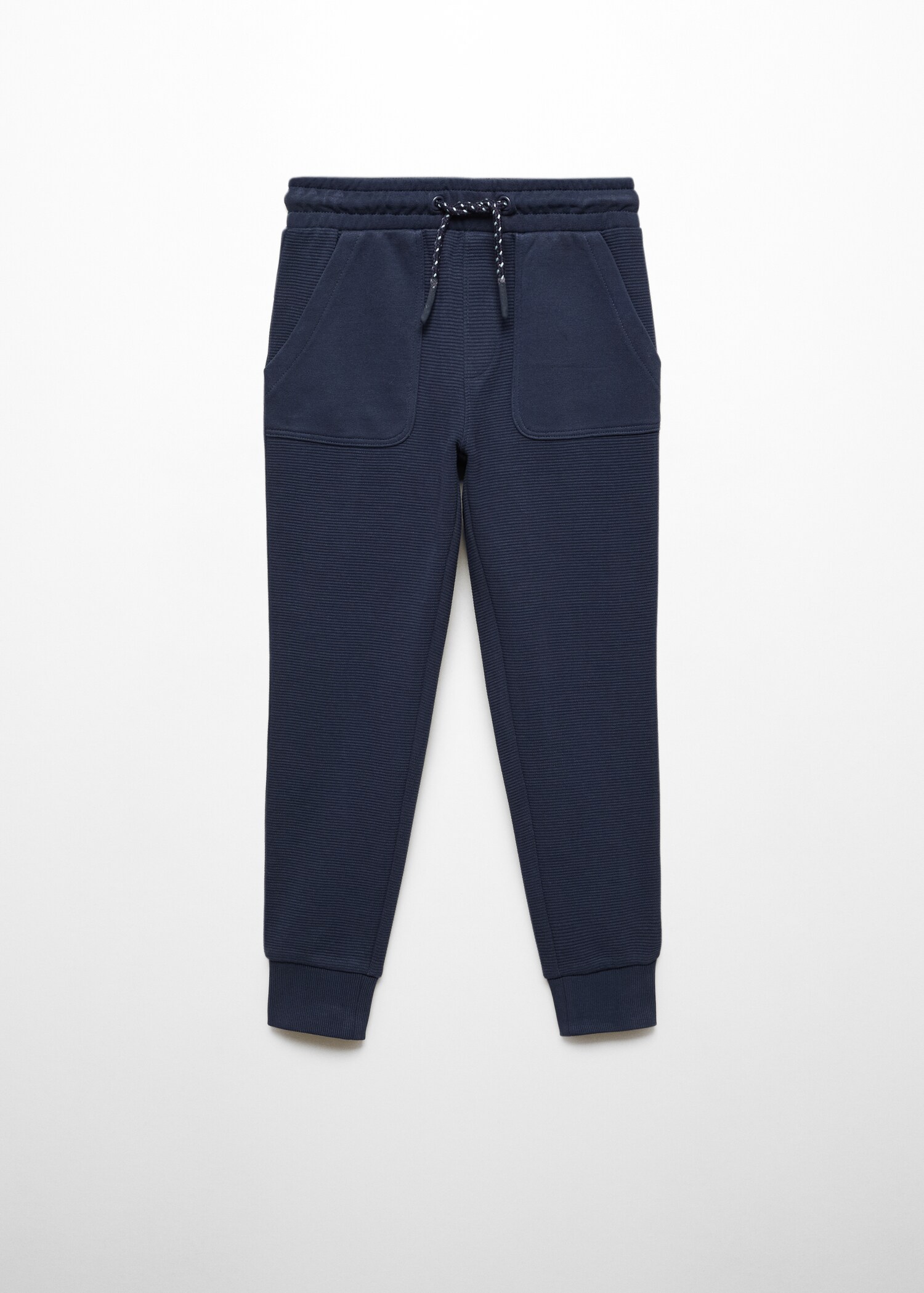Cotton jogger-style trousers - Article without model