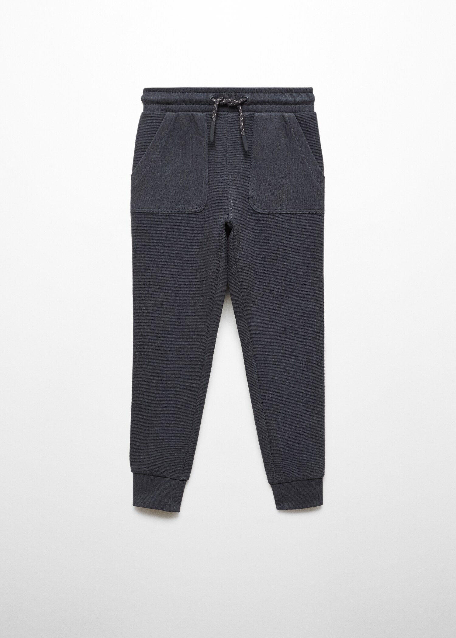 Cotton jogger-style trousers - Article without model