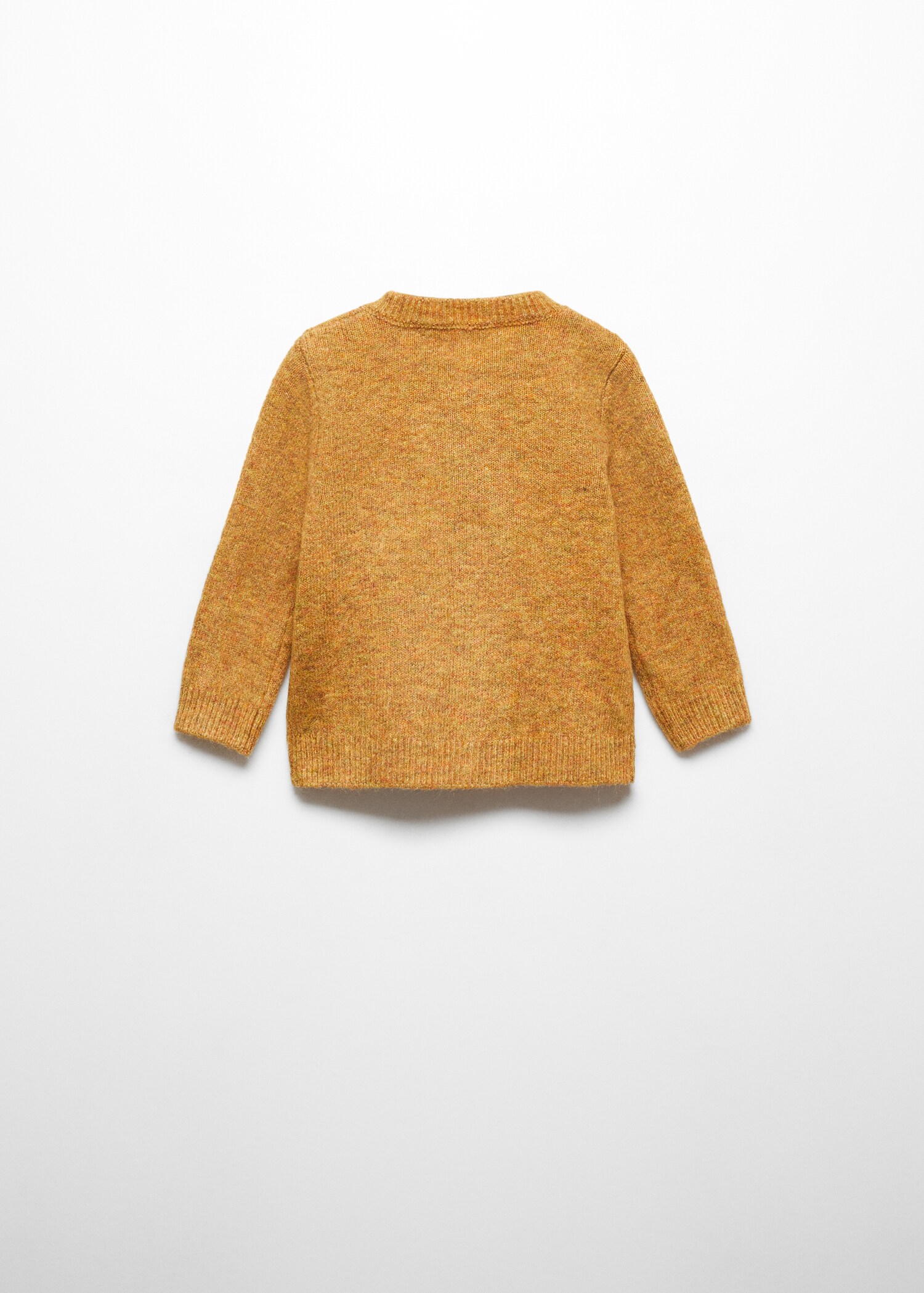 Button knit cardigan - Reverse of the article