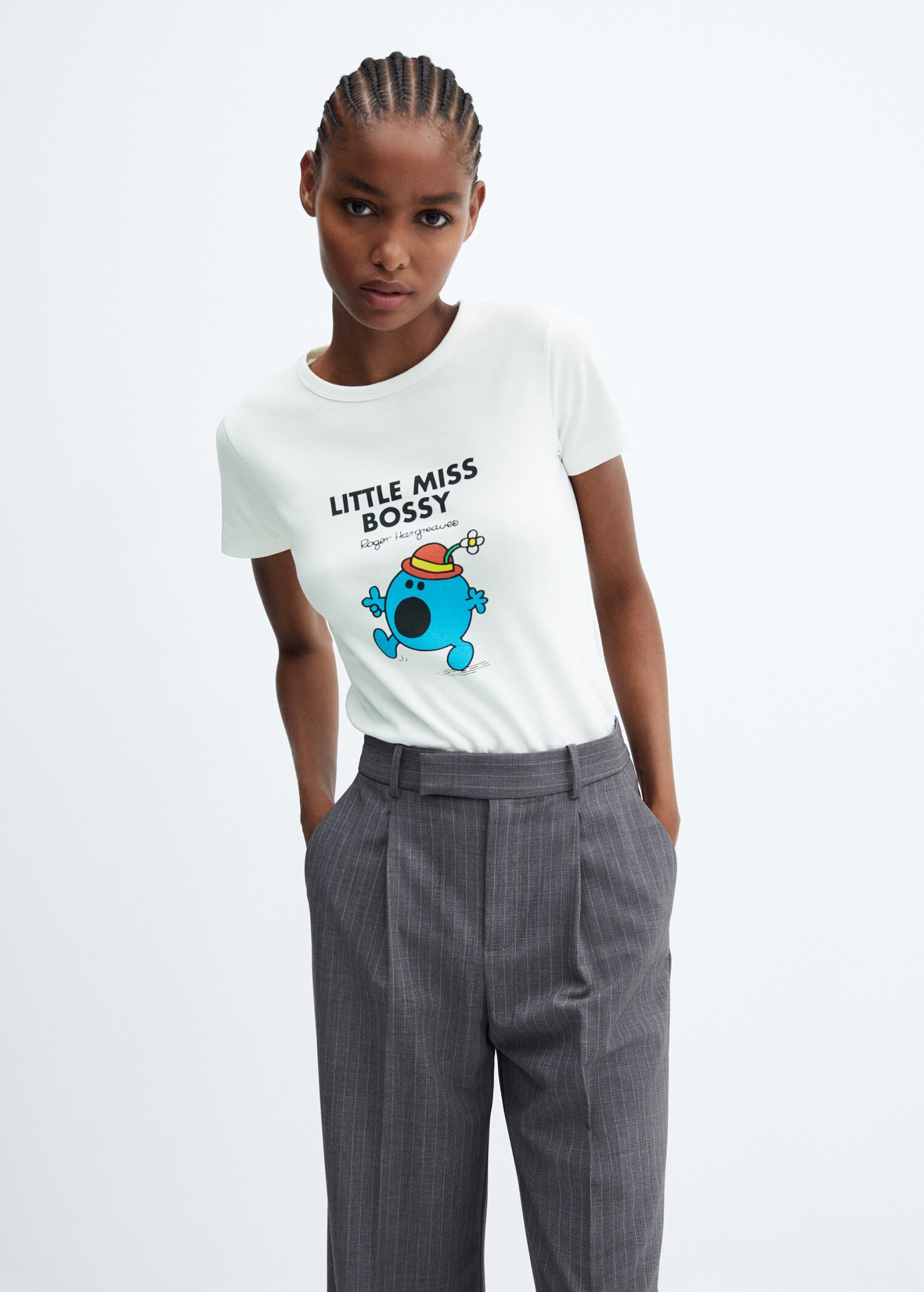 Mr. Men and Little Miss T-shirt - Medium plane