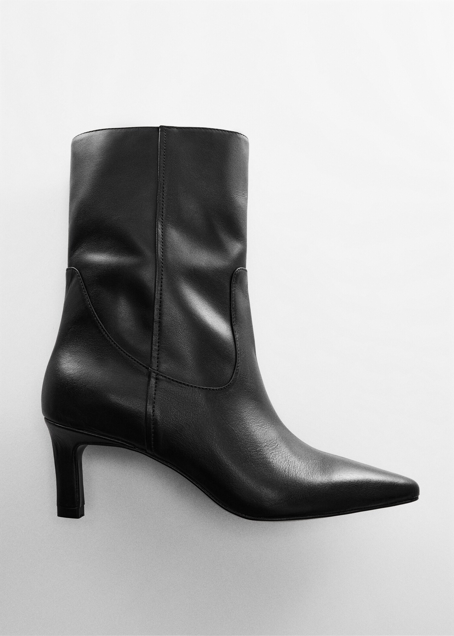 Bottines cuir talon kitten heel - Détail de l'article 5