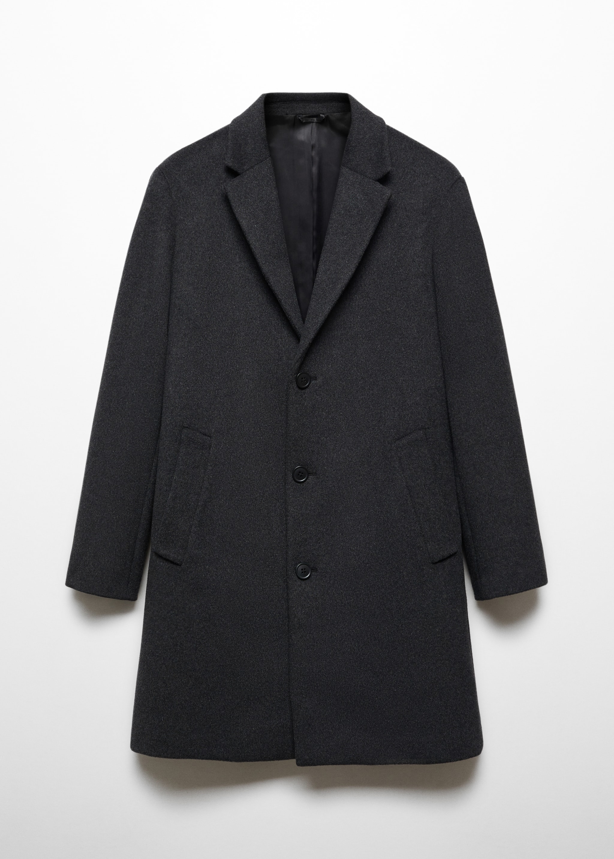 Пальто из переработанной шерсти - Изделие без модели