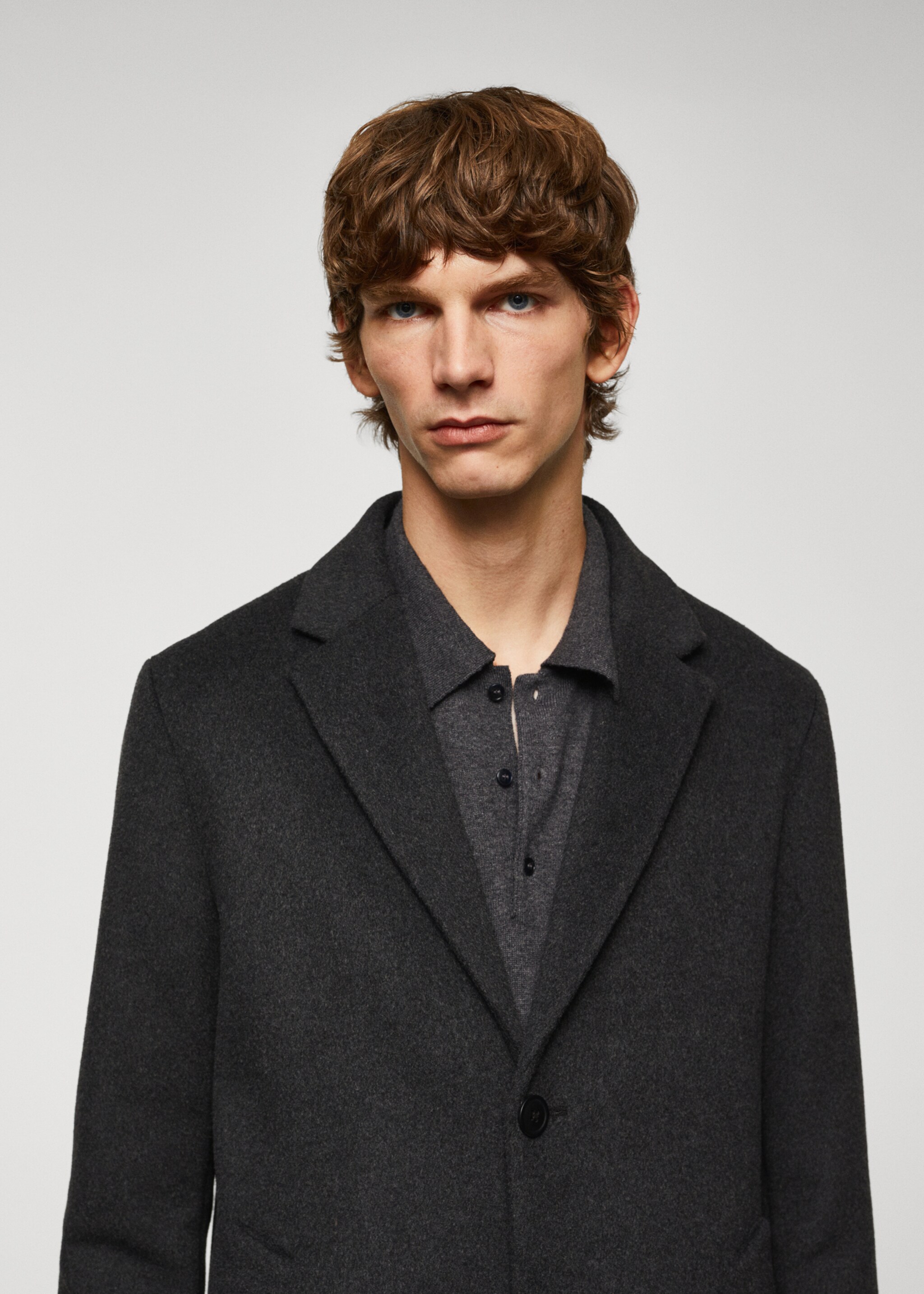 Manteau laine recyclée - Détail de l'article 1
