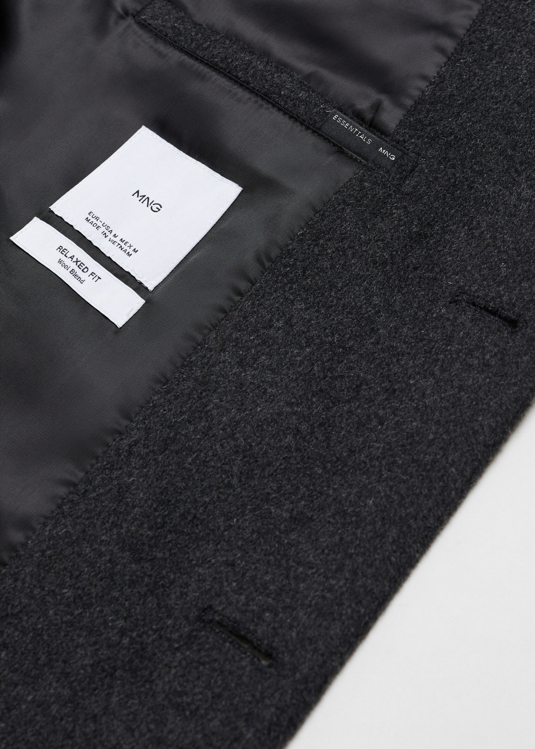 Manteau laine recyclée - Détail de l'article 8