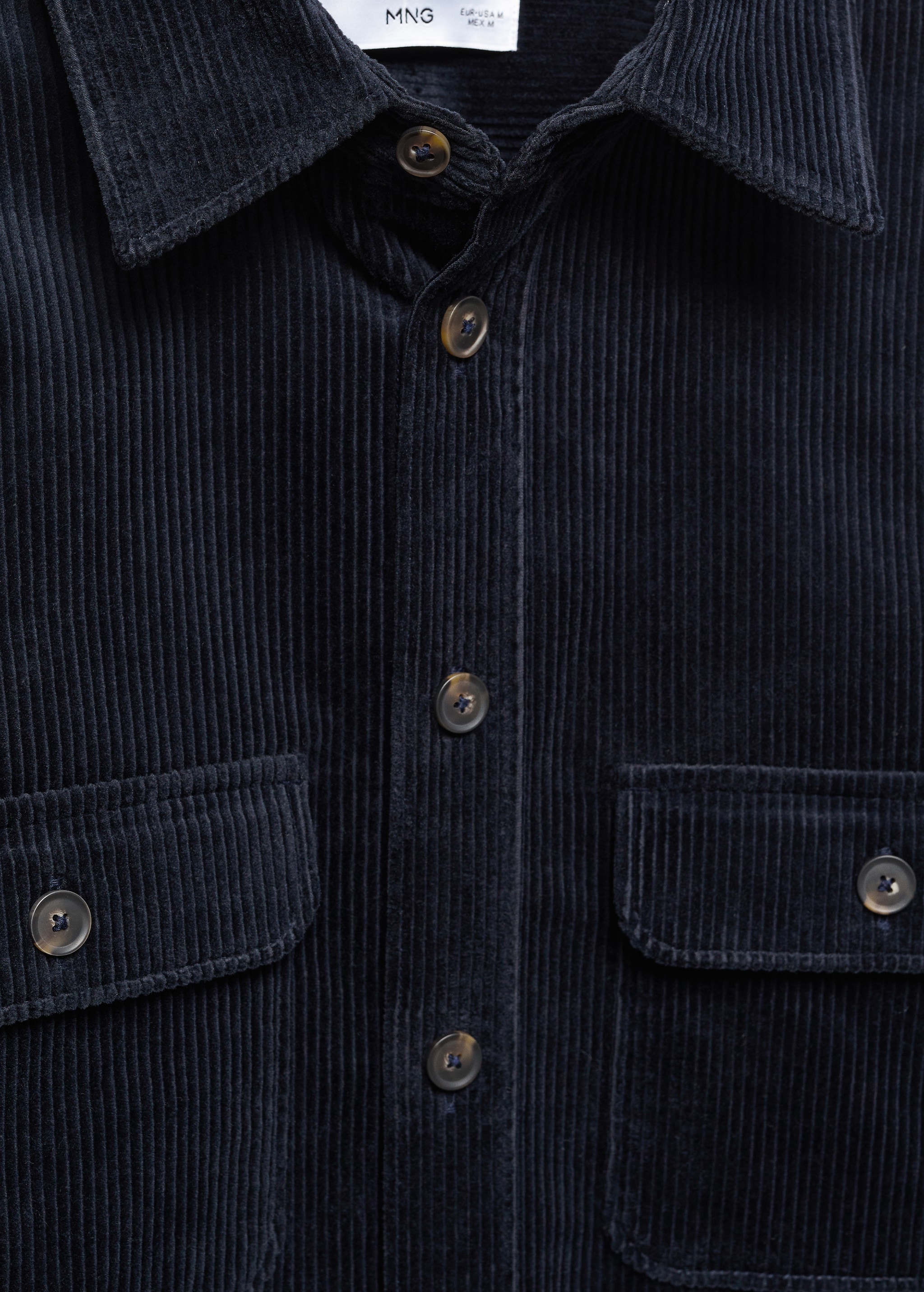 Corduroy pockets overshirt  - รายละเอียดของสินค้า 8