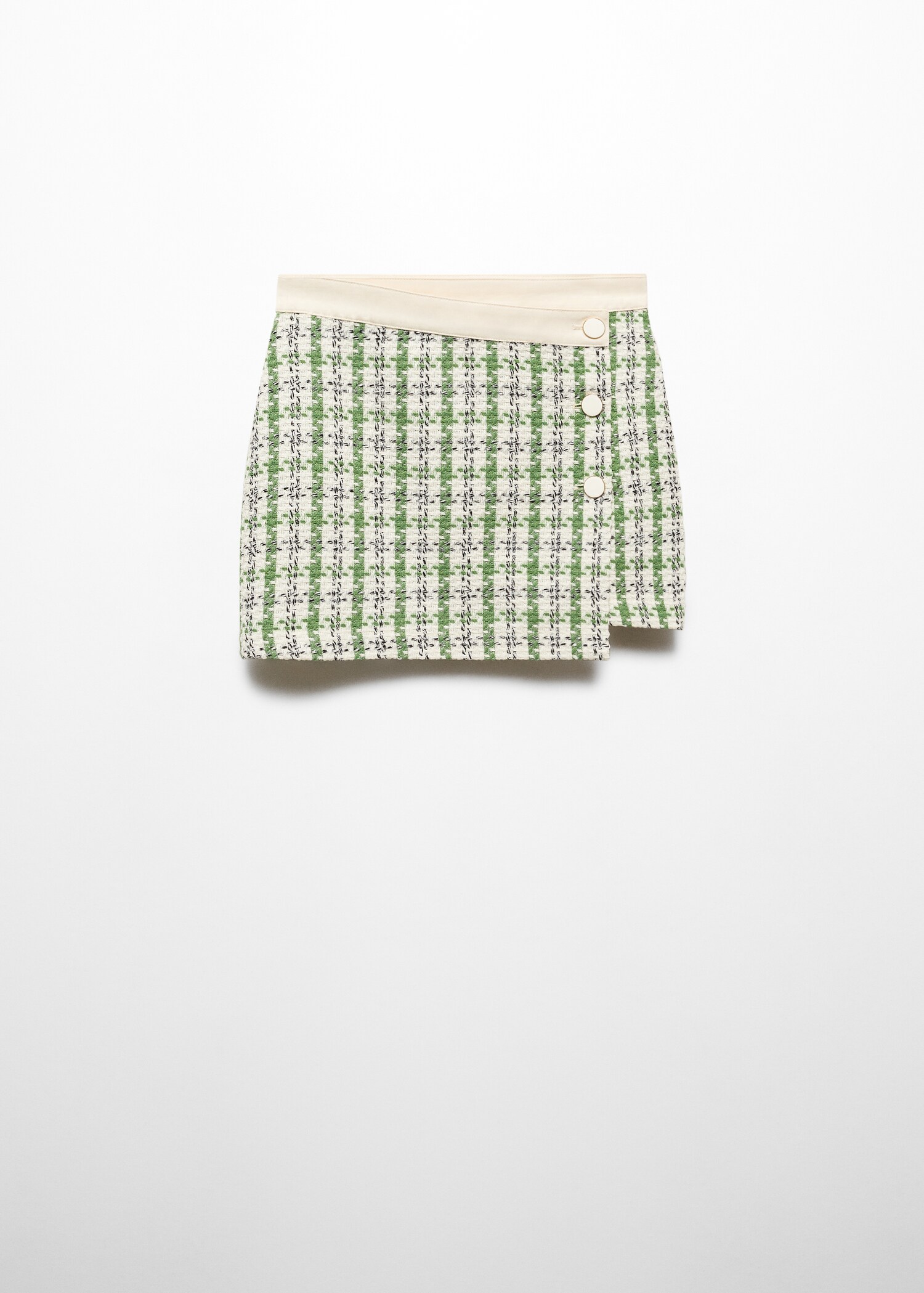Minifalda tweed botones  - Artículo sin modelo