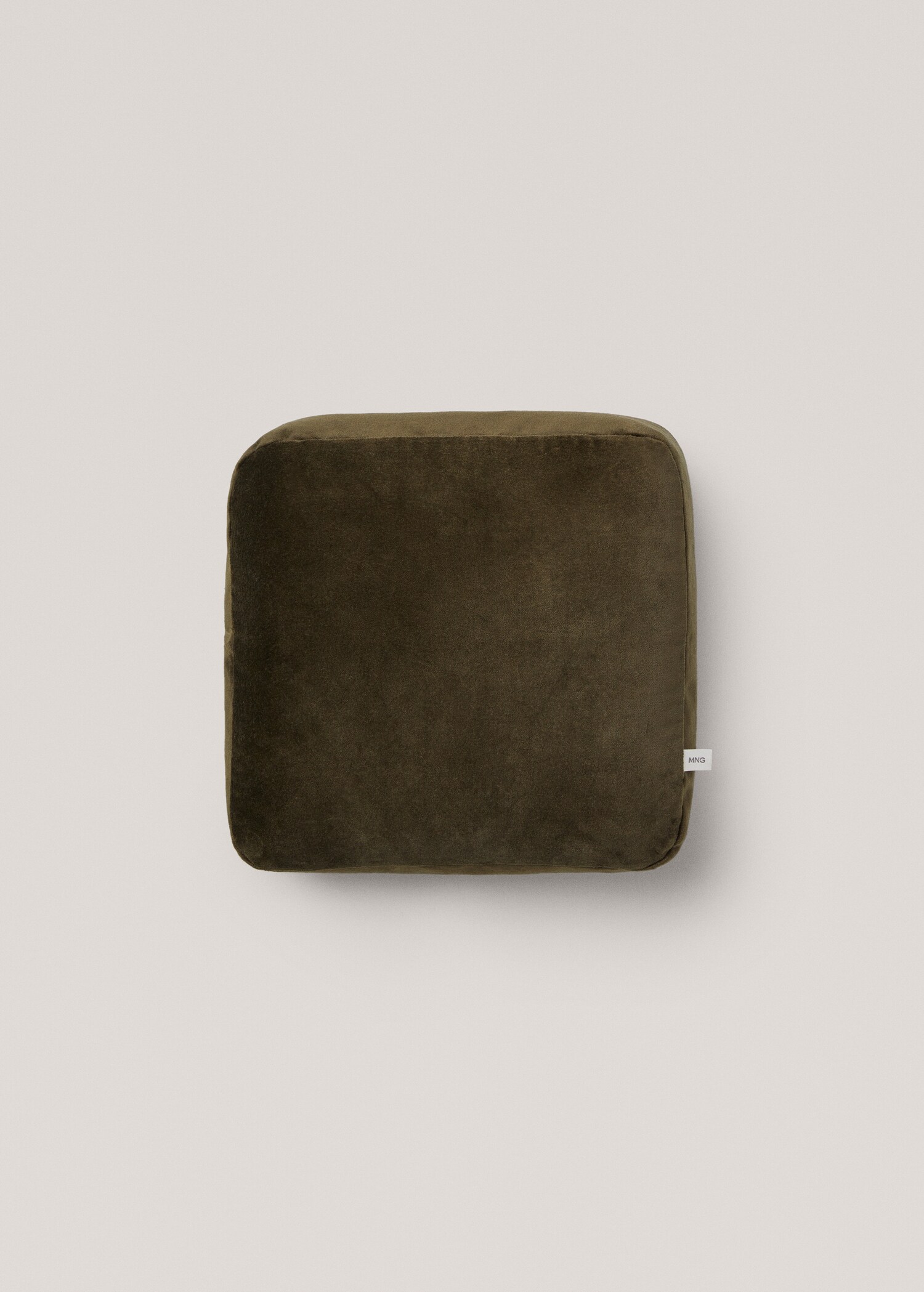 Velvet cushion 30x30cm - Article without model