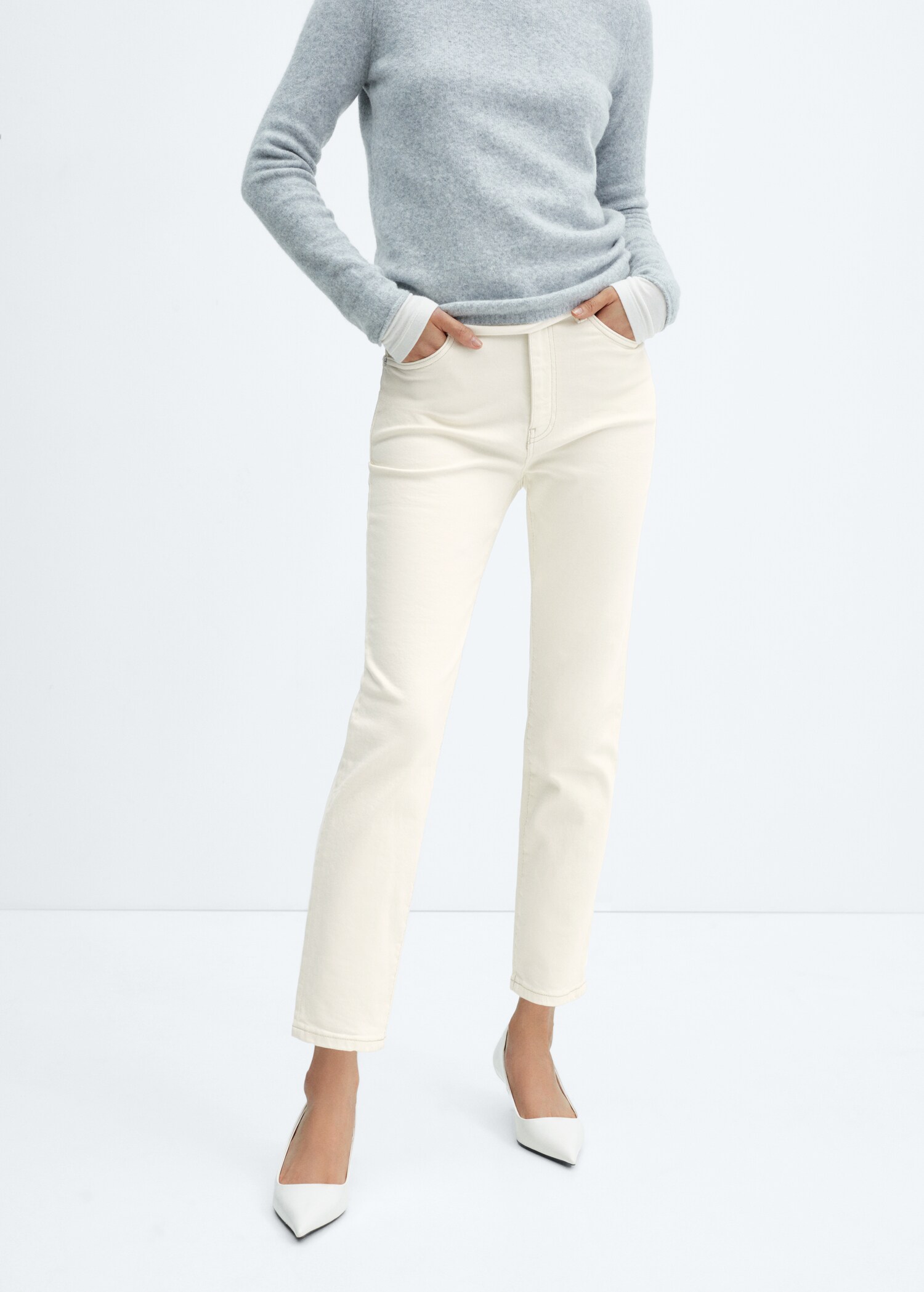 Jeans slim cropped - Medium plane