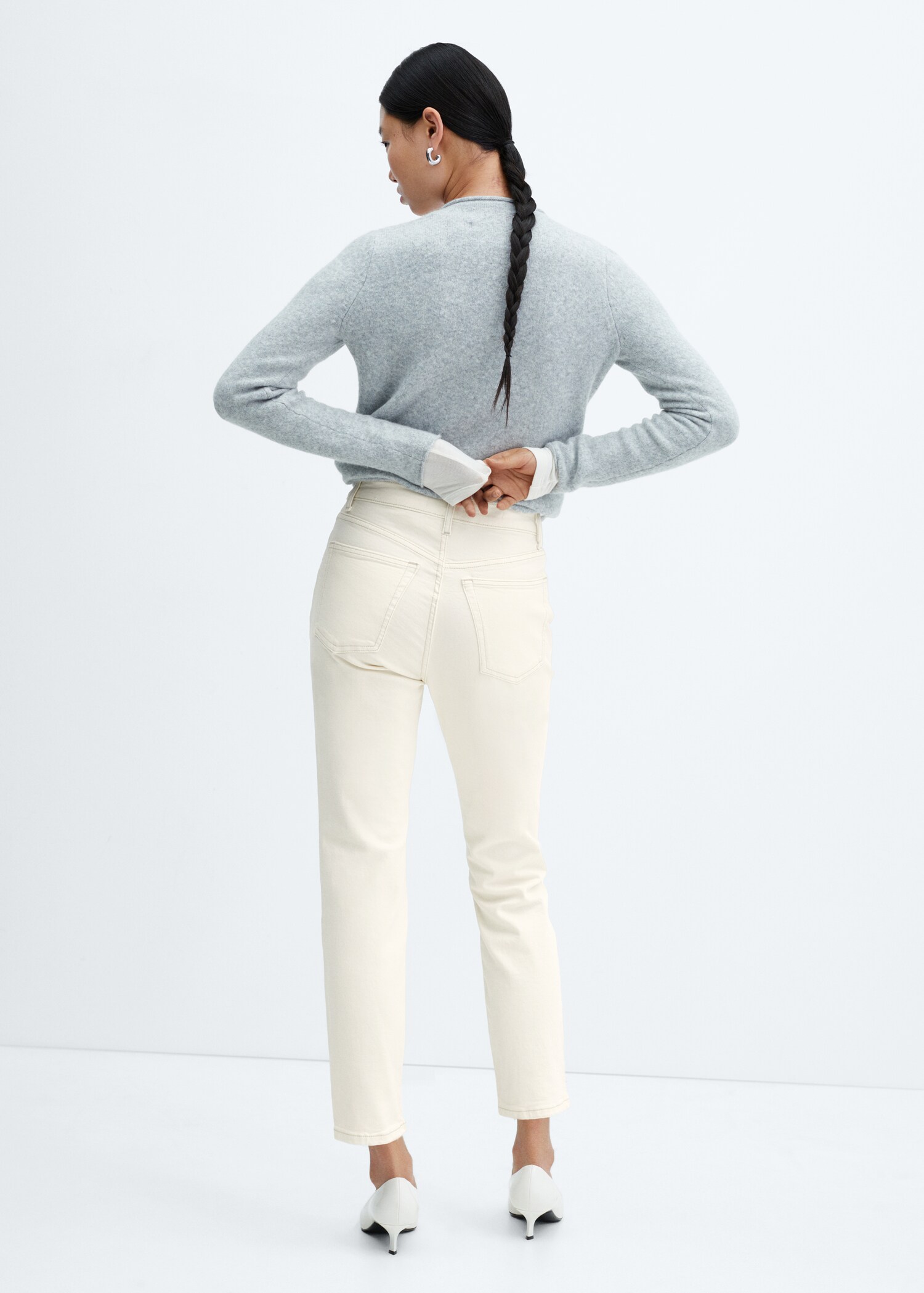 Jeans slim cropped - Reverse of the article