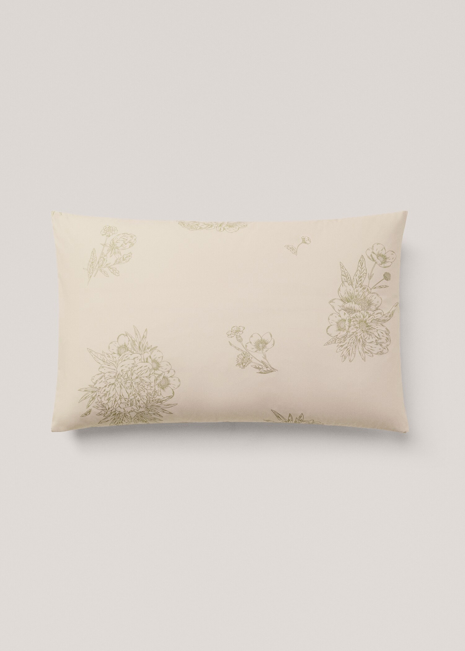 Taie d’oreiller motif fleuri 50x75 cm - Article sans modèle