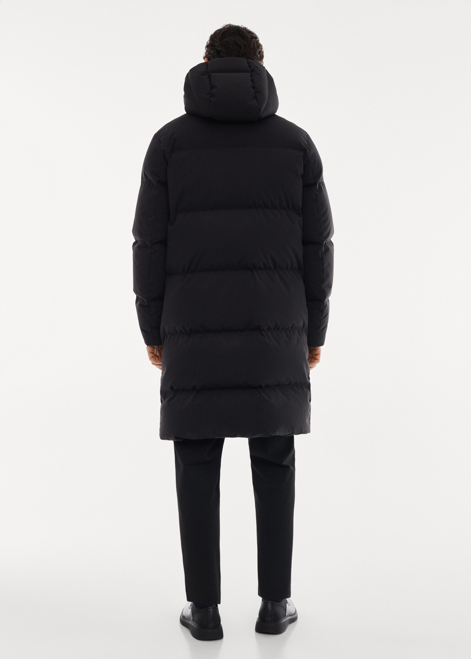 Anorak plume résistant à l’eau - Verso de l’article