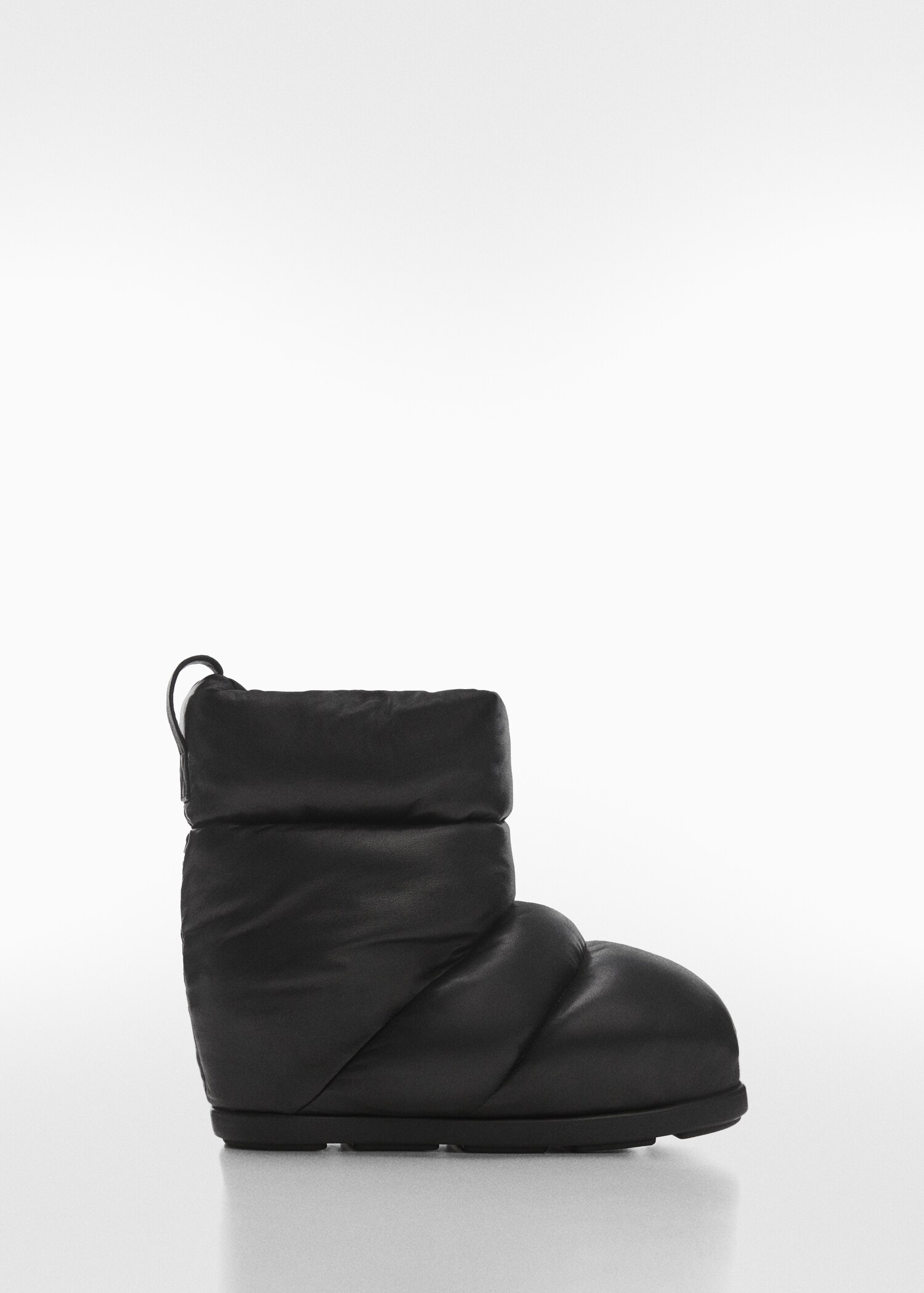 Bottines suède imitation mouton retourné - Article sans modèle