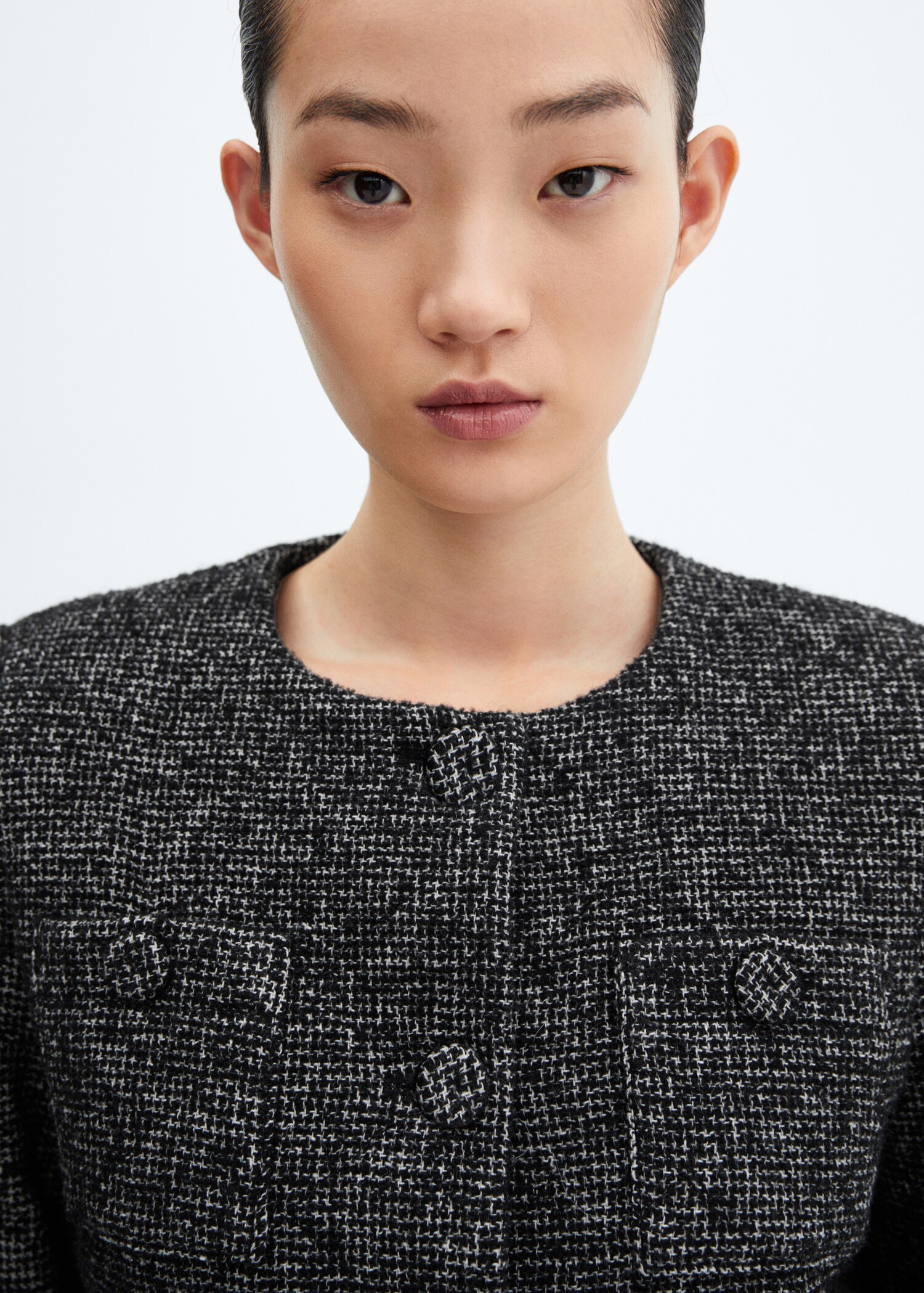 Pocket tweed jacket - Details of the article 1