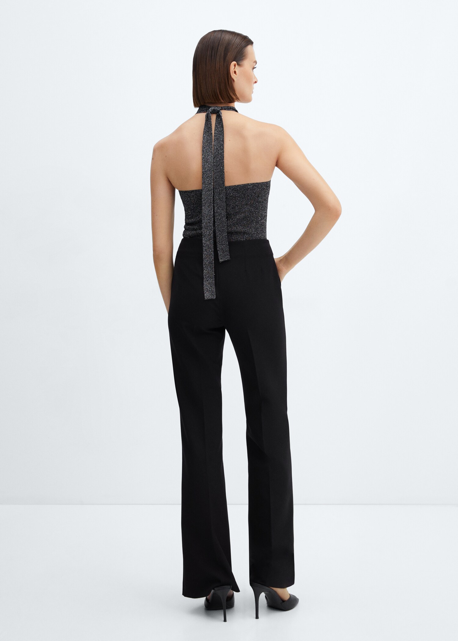 Top emmanchures américaines Lurex - Verso de l’article