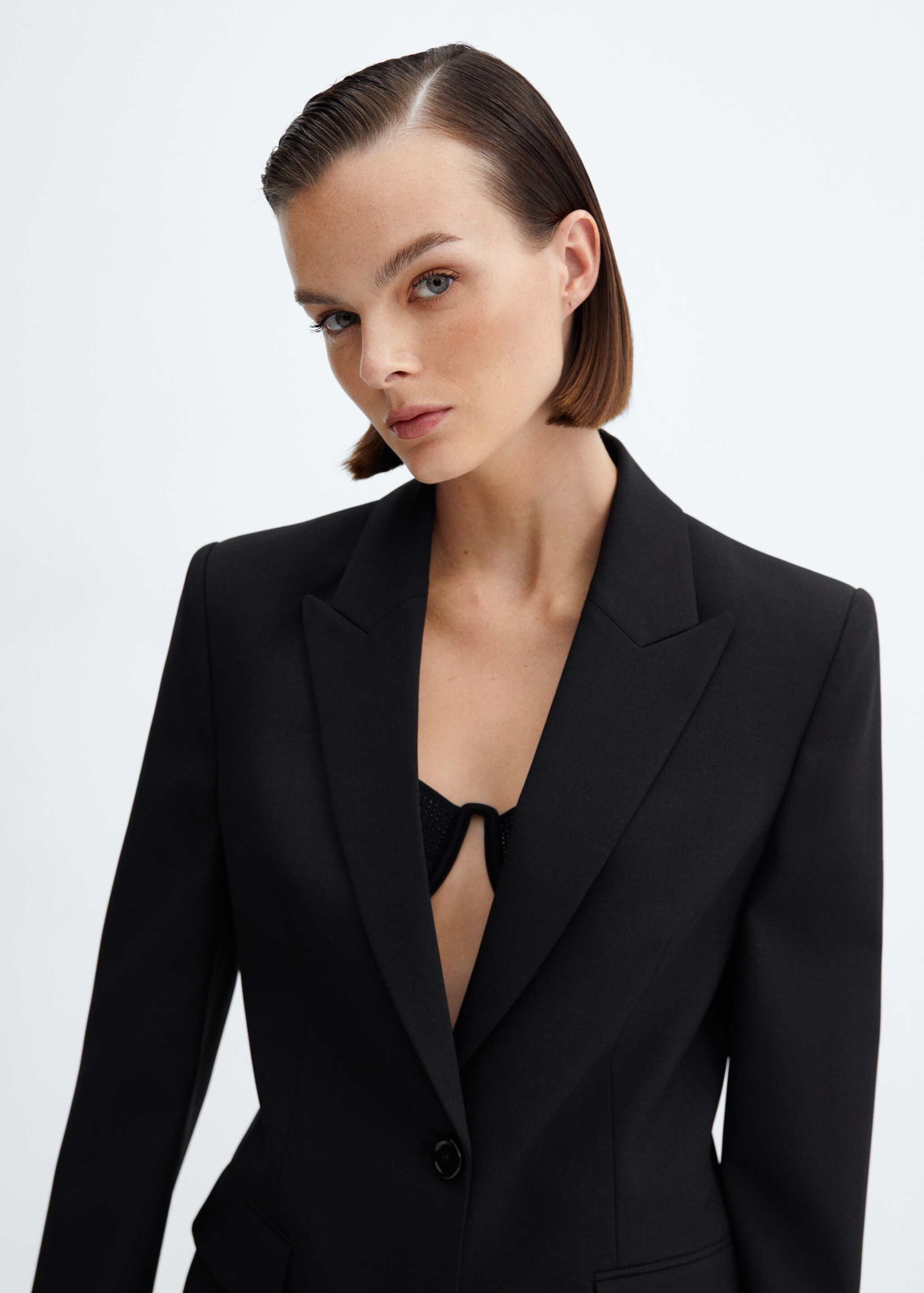 Suit jacket with buttons - Details of the article 1