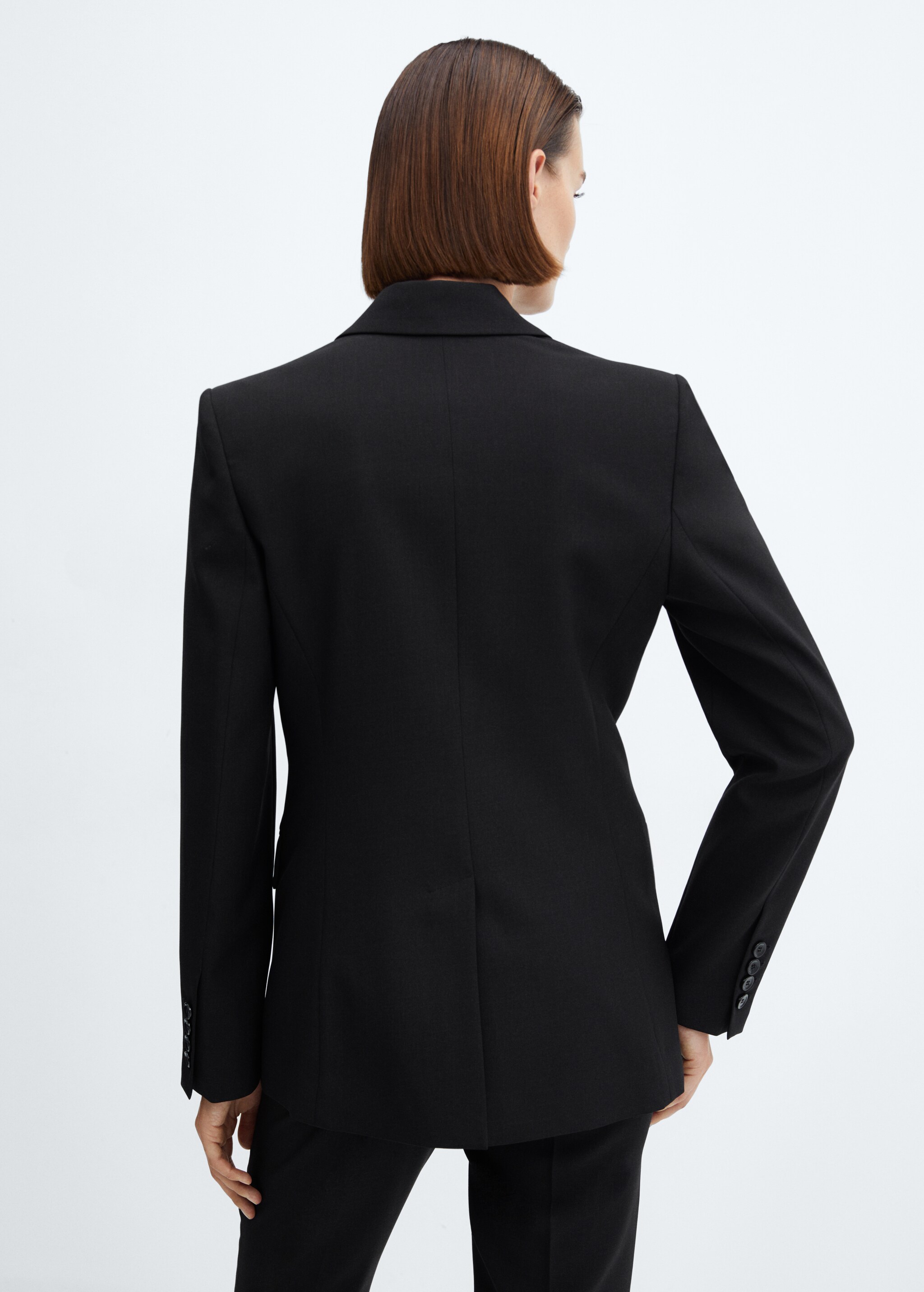 Suit jacket with buttons - Reverse of the article