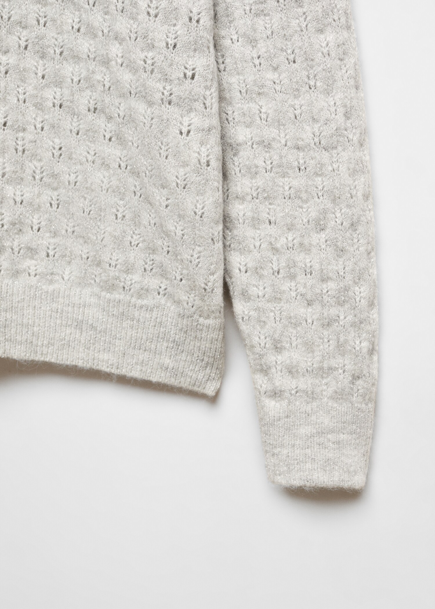 Sweater with lurex details - Details of the article 8