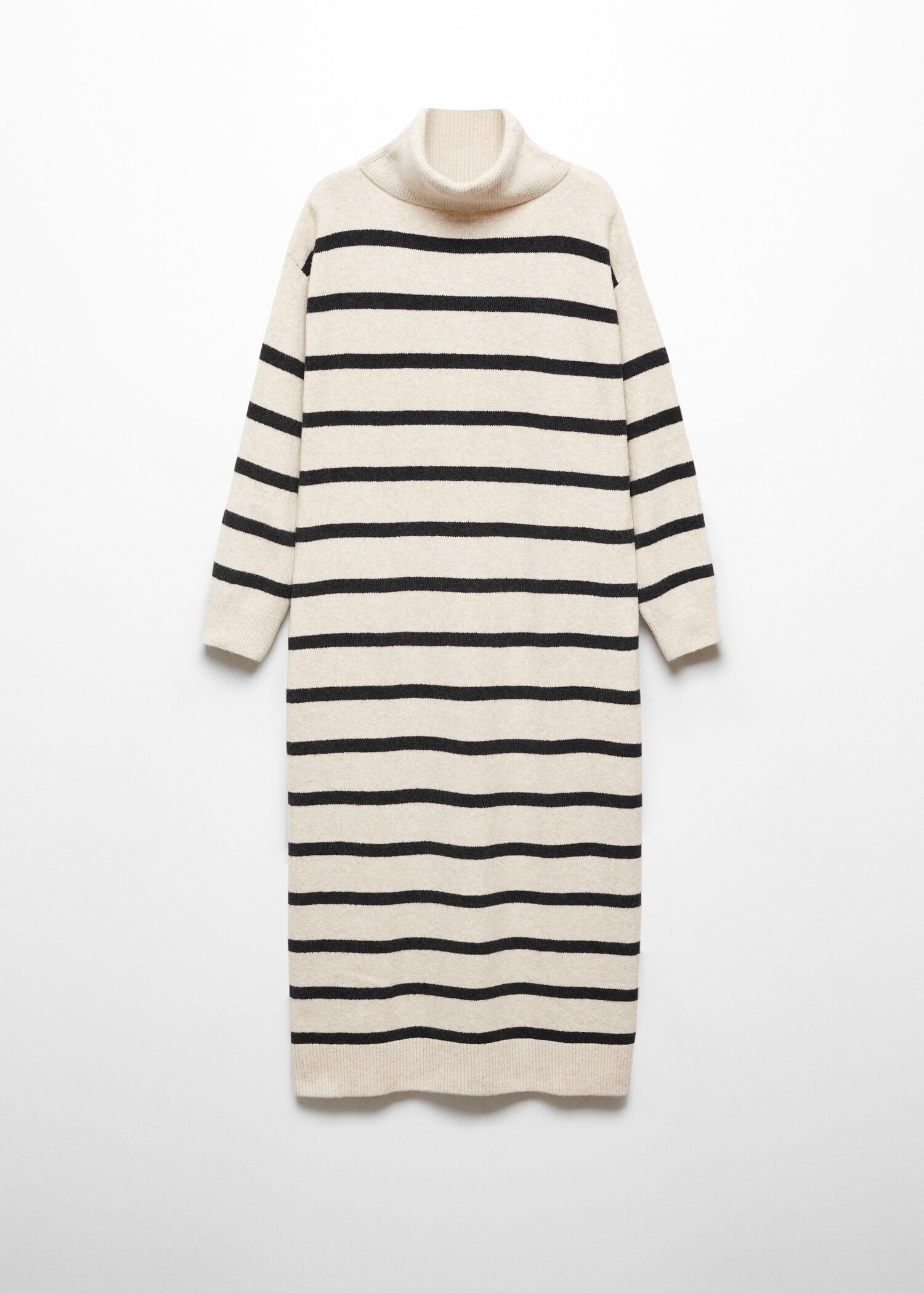 Vestido punto cuello vuelto - Artículo sin modelo