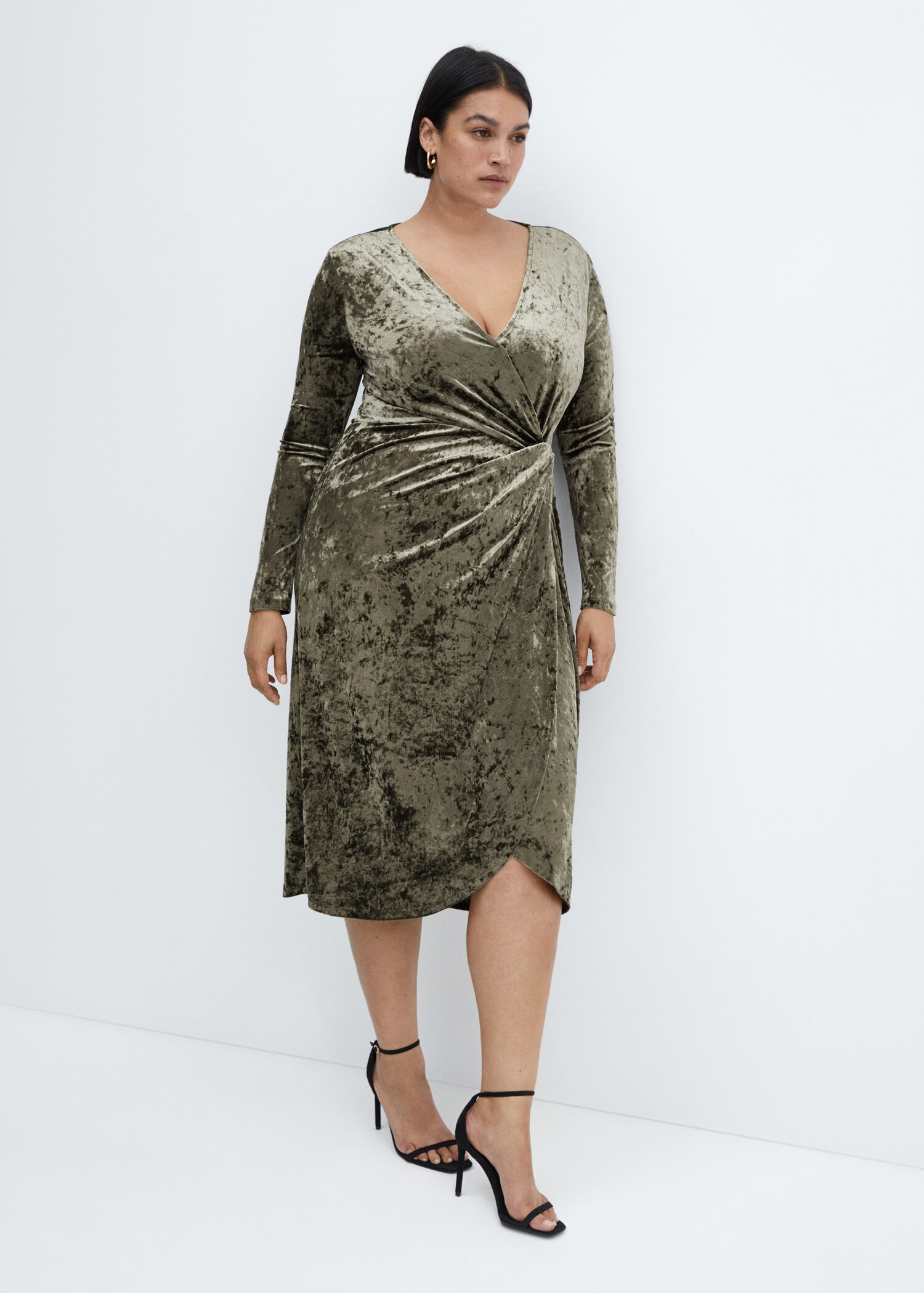 Vestido nudo terciopelo  - Detalle del artículo 4
