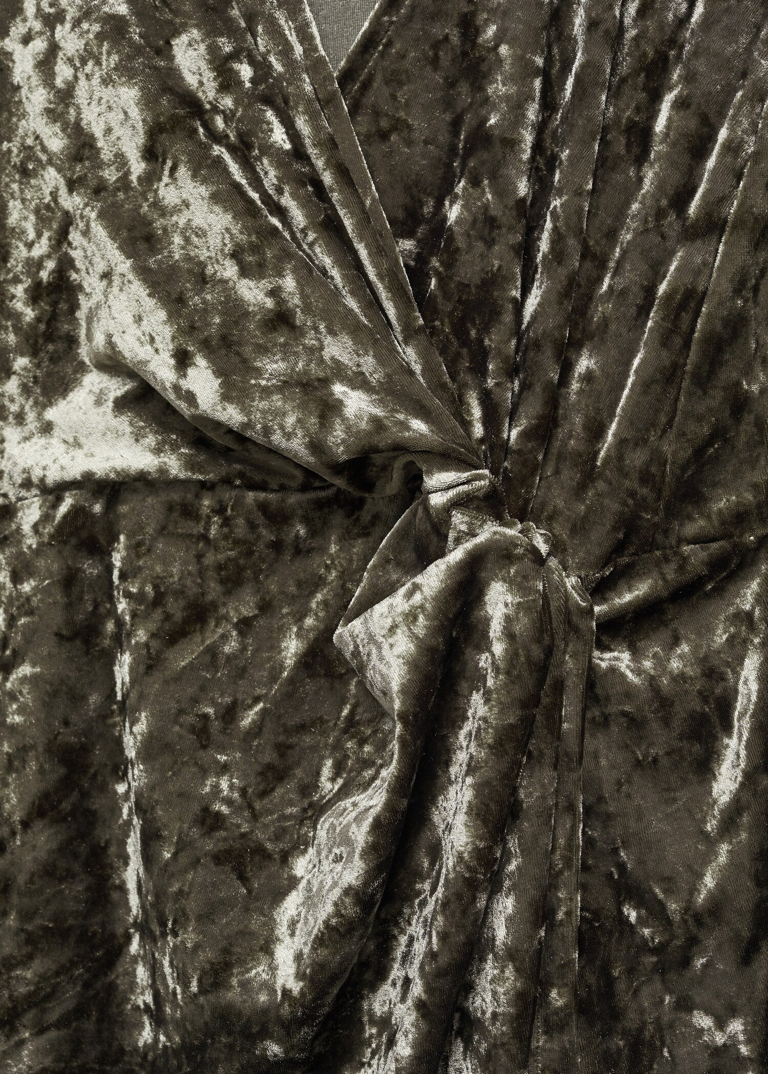 Vestido nudo terciopelo  - Detalle del artículo 8