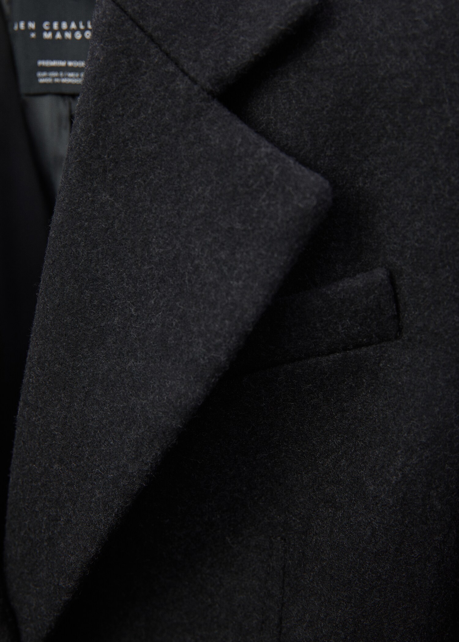 Manteau laine épaulettes - Details of the article 8