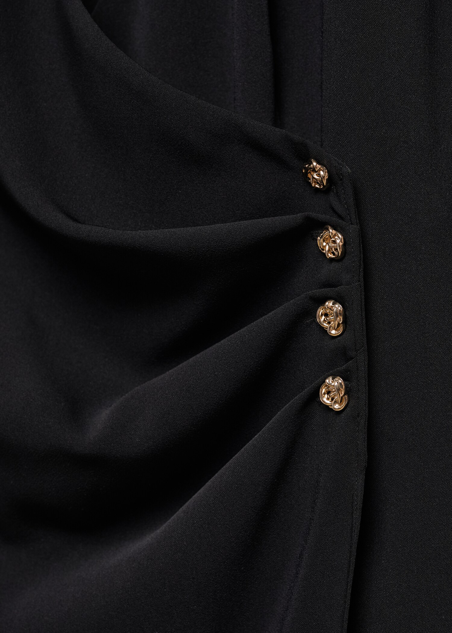 Vestido cruzado botones - Detalle del artículo 8