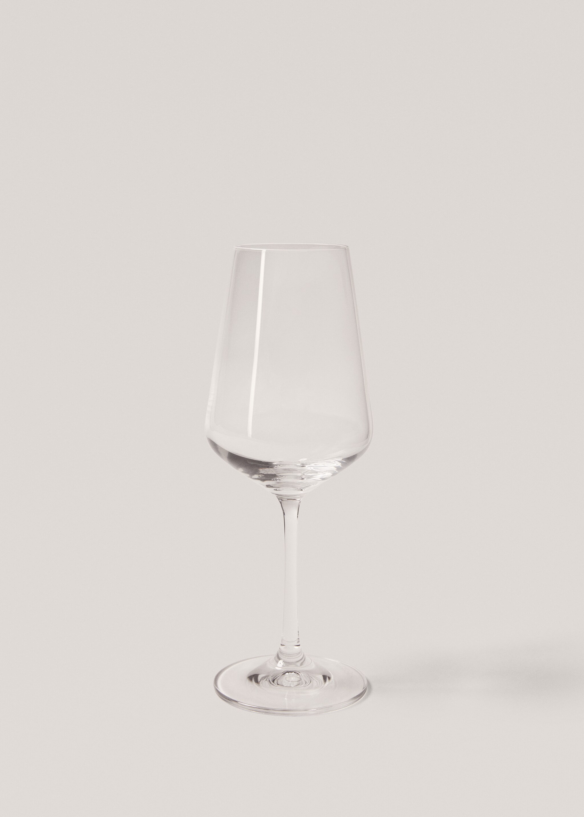 Glass white wine goblet - Article without model